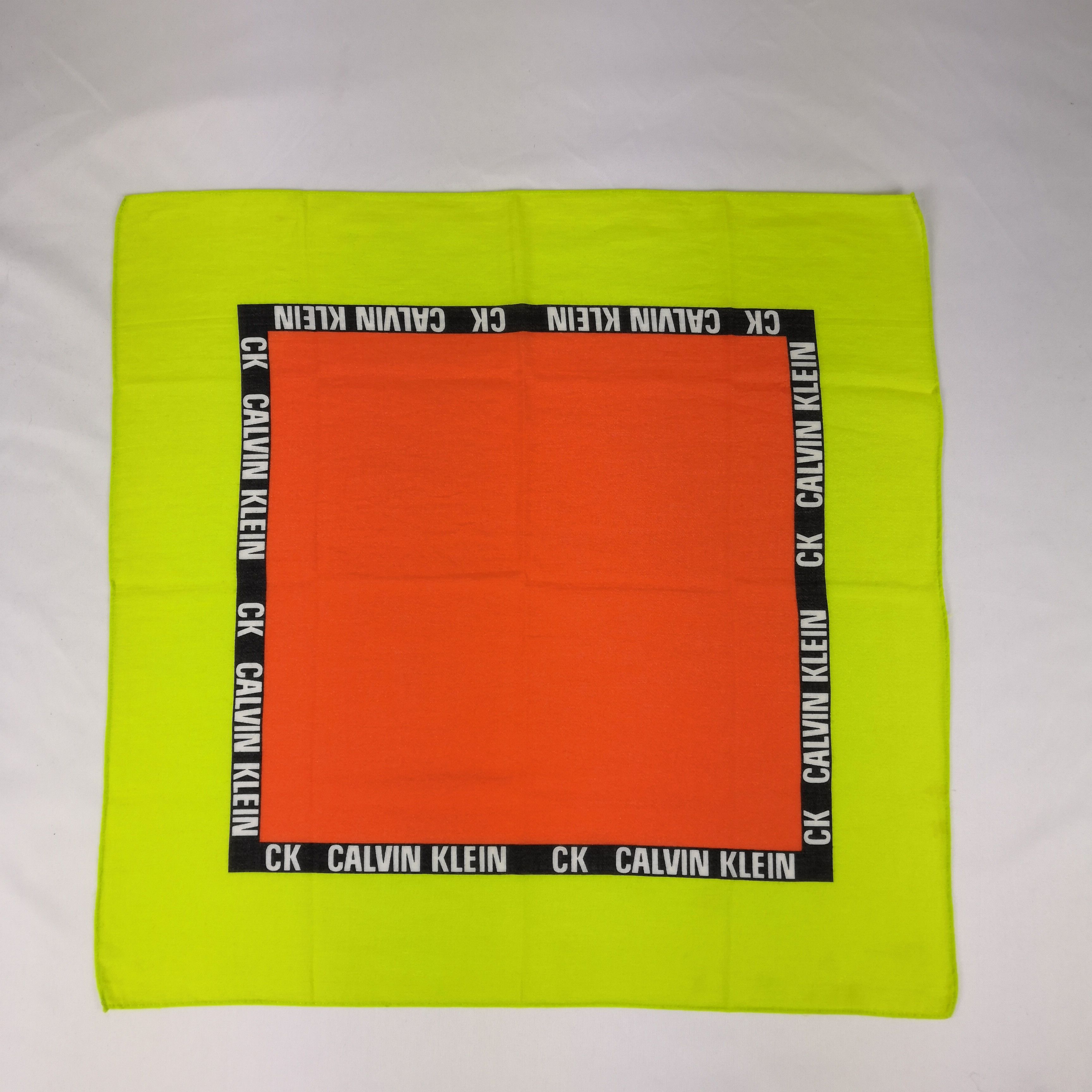Calvin Klein Vintage Calvin Klein Handkerchief Neckerchief Bandana Size ONE SIZE - 2 Thumbnail