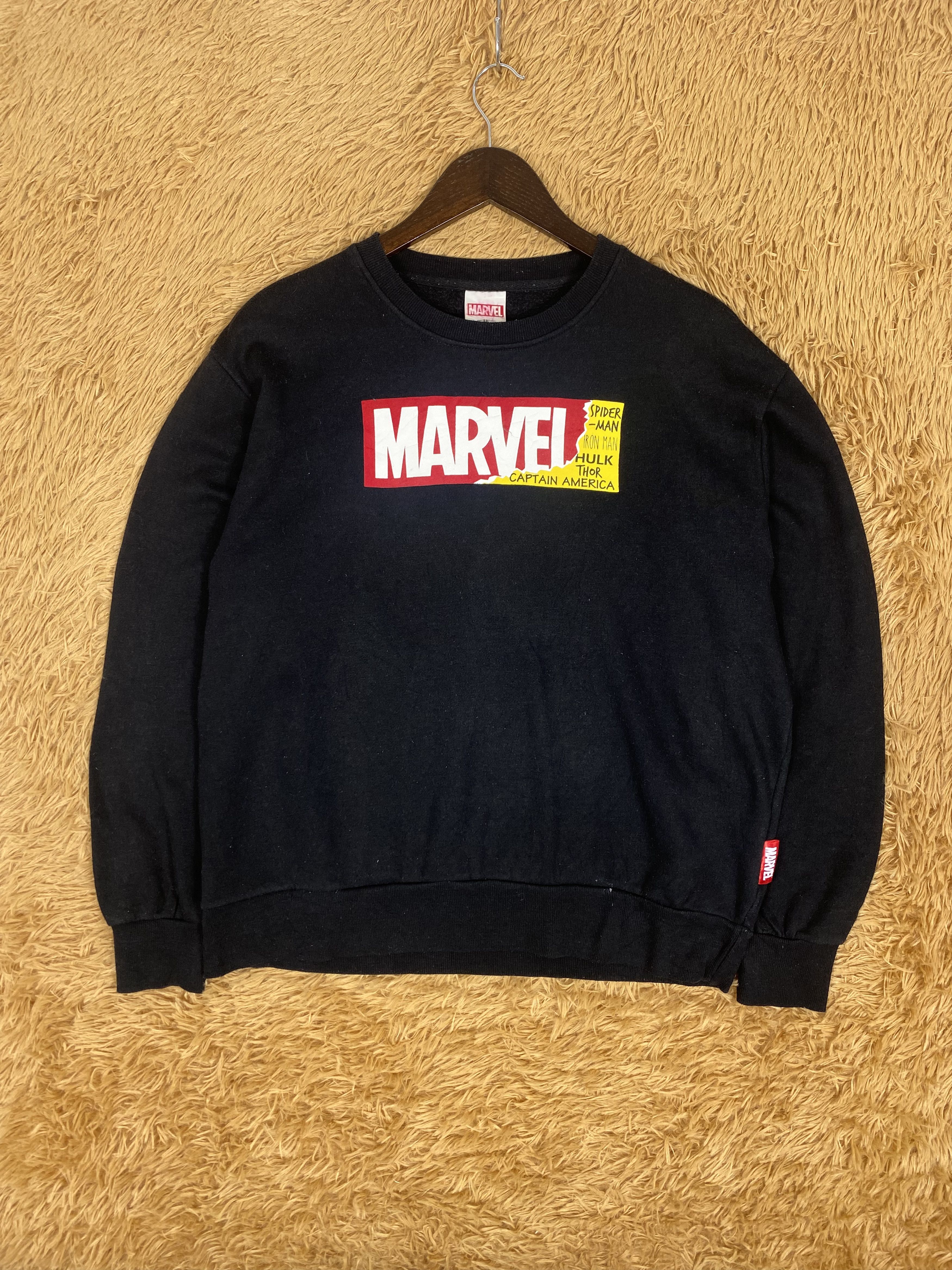 Marvel Comics Vintage Marvel Big Logo Sweatshirts PS0060 Size US M / EU 48-50 / 2 - 1 Thumbnail