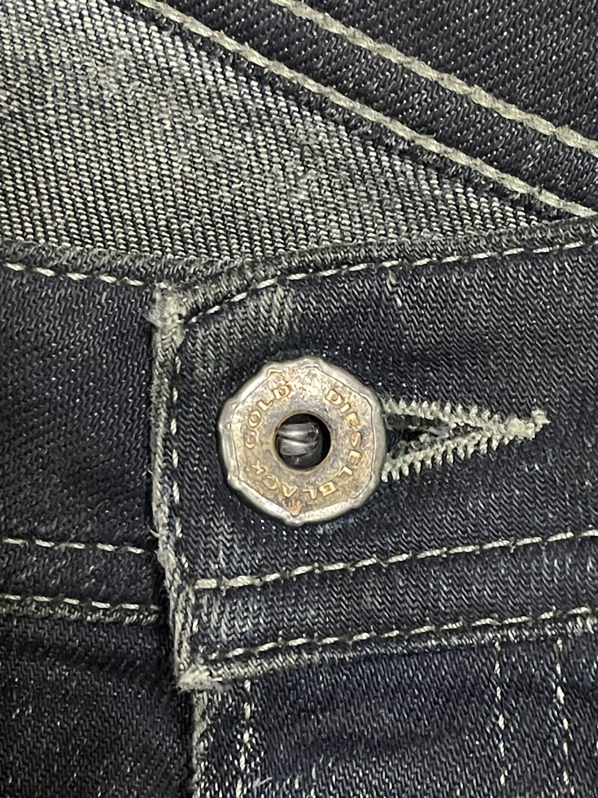 Diesel Black Gold Vintage Diesel Black Gold Faded Wash Style Jeans Size US 36 / EU 52 - 10 Thumbnail