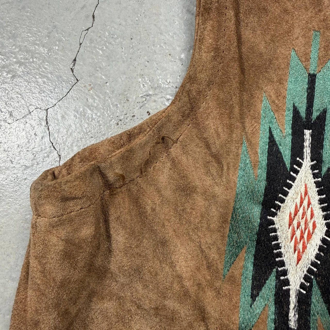 Other Vintage Gembony Suede Leather Southwestern Western Vest Size US M / EU 48-50 / 2 - 6 Thumbnail