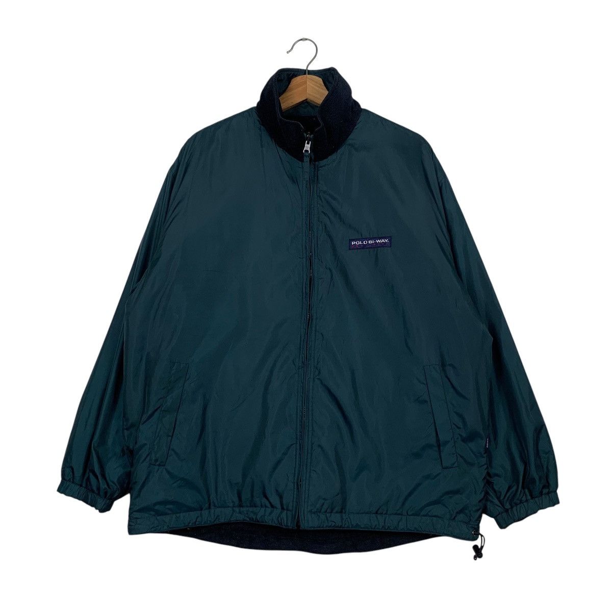Japanese Brand Polo Bi-Way Sentroran Fleece Jacket Size US L / EU 52-54 / 3 - 3 Thumbnail