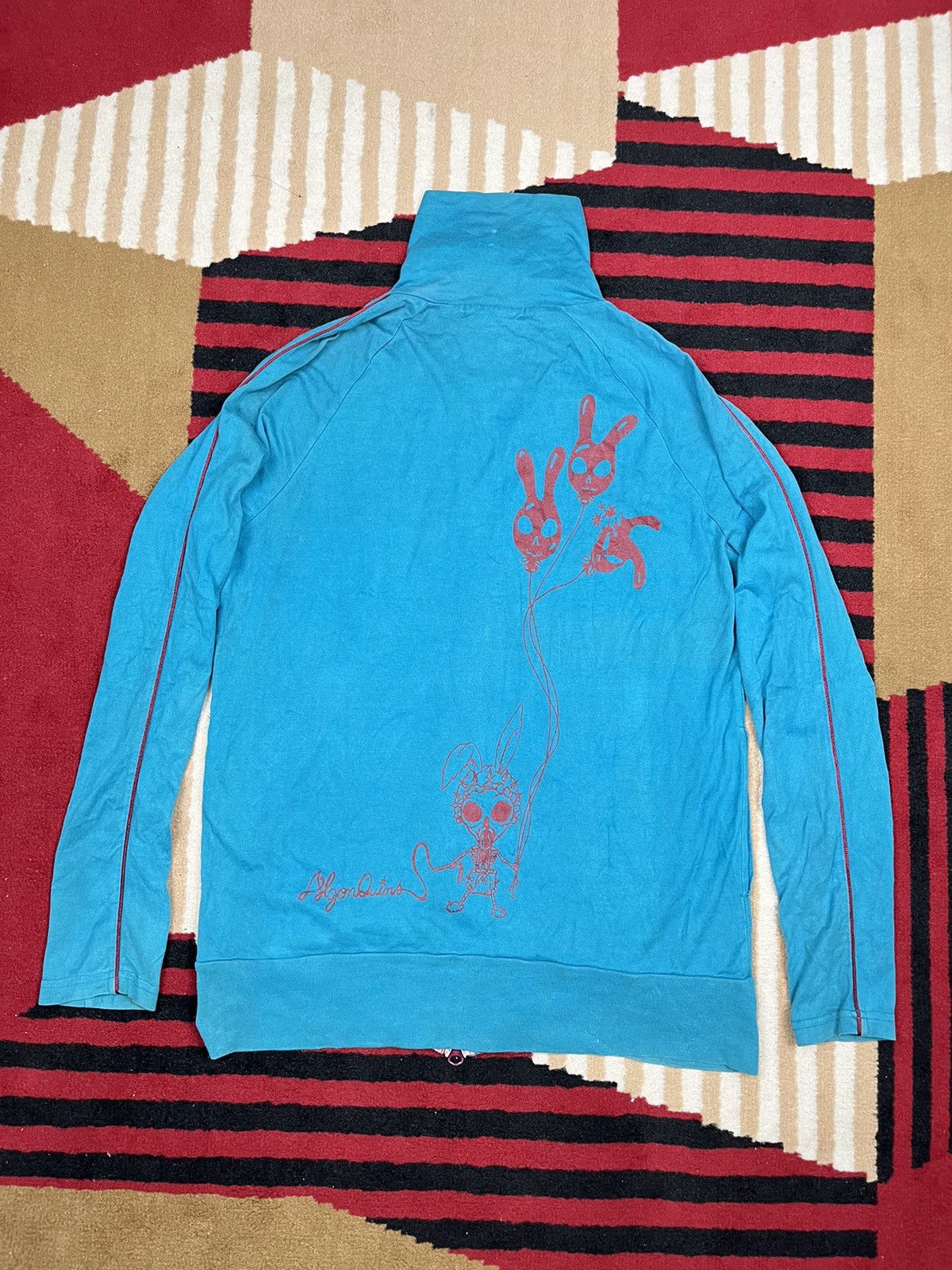 Japanese Brand Algonquins Y2K Style Track Longsleeve Size US S / EU 44-46 / 1 - 1 Thumbnail