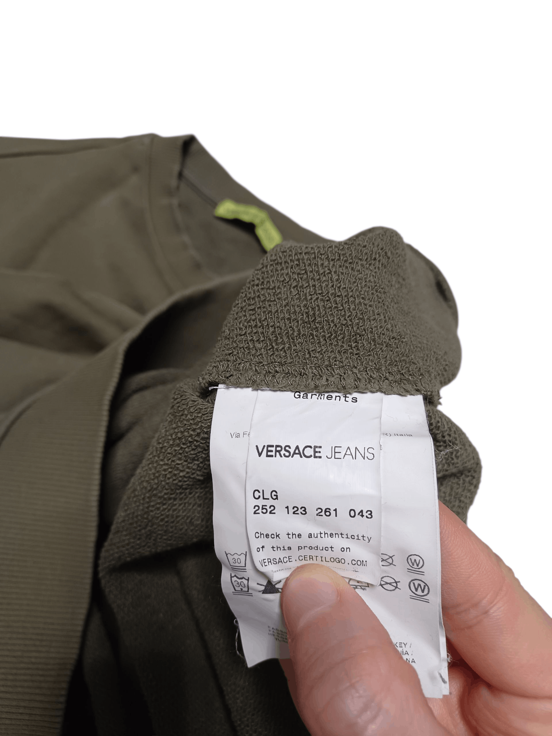 Versace Jeans Couture VERSACE JEANS LUXURY MILITARY VINTAGE SWEATSHIRT Size US M / EU 48-50 / 2 - 6 Thumbnail