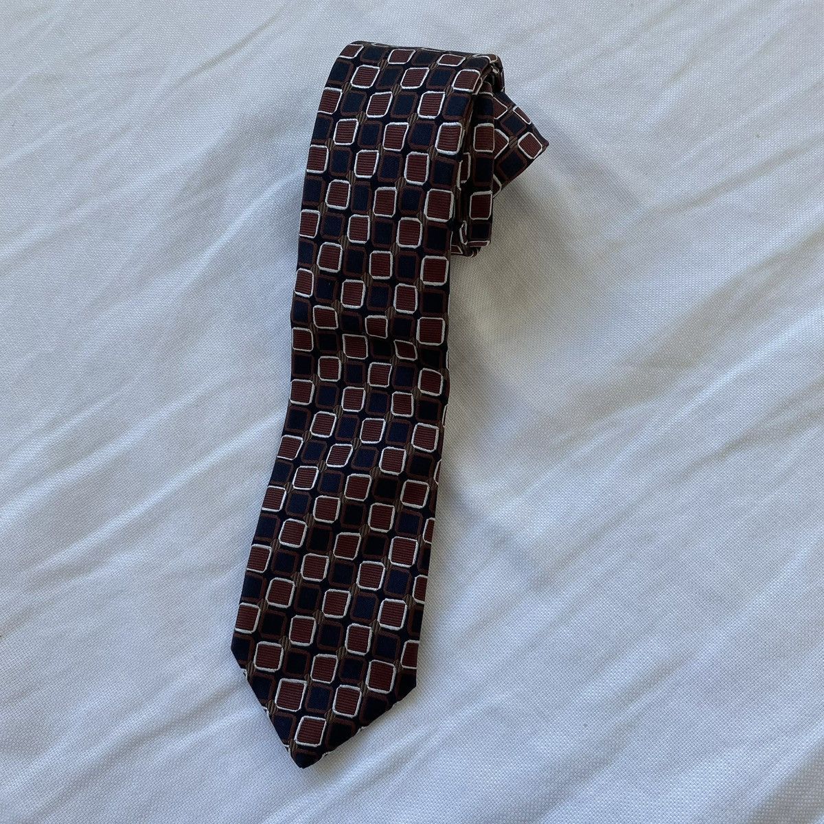 Navy Silk tie | PRADA