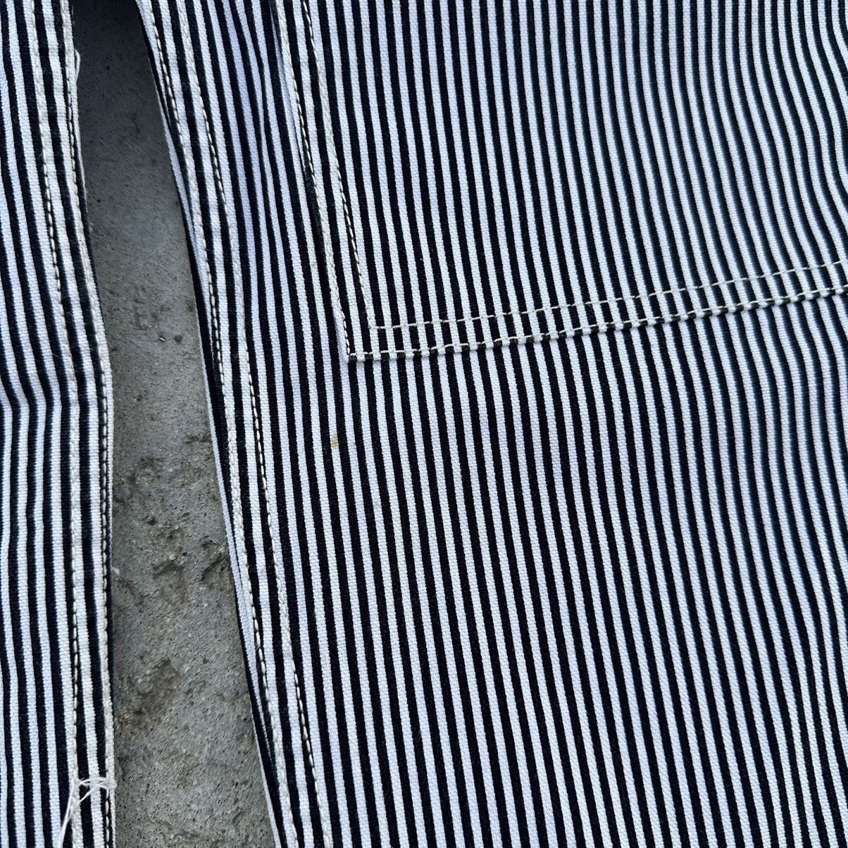 Wallace & Barnes Wallace Barnes Hickory Stripe Carpenter Work Pants Size US 31 - 5 Thumbnail