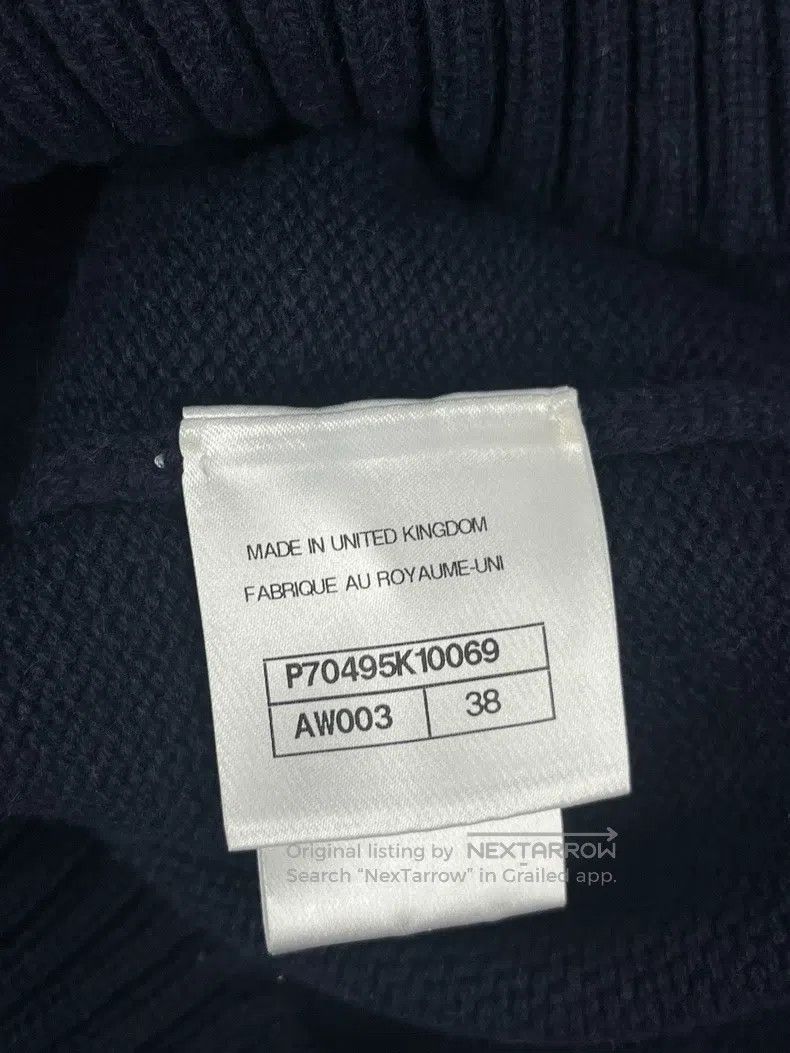 Chanel Chanel Blue large logo cashmere sweater Size XS / US 0-2 / IT 36-38 - 5 Thumbnail