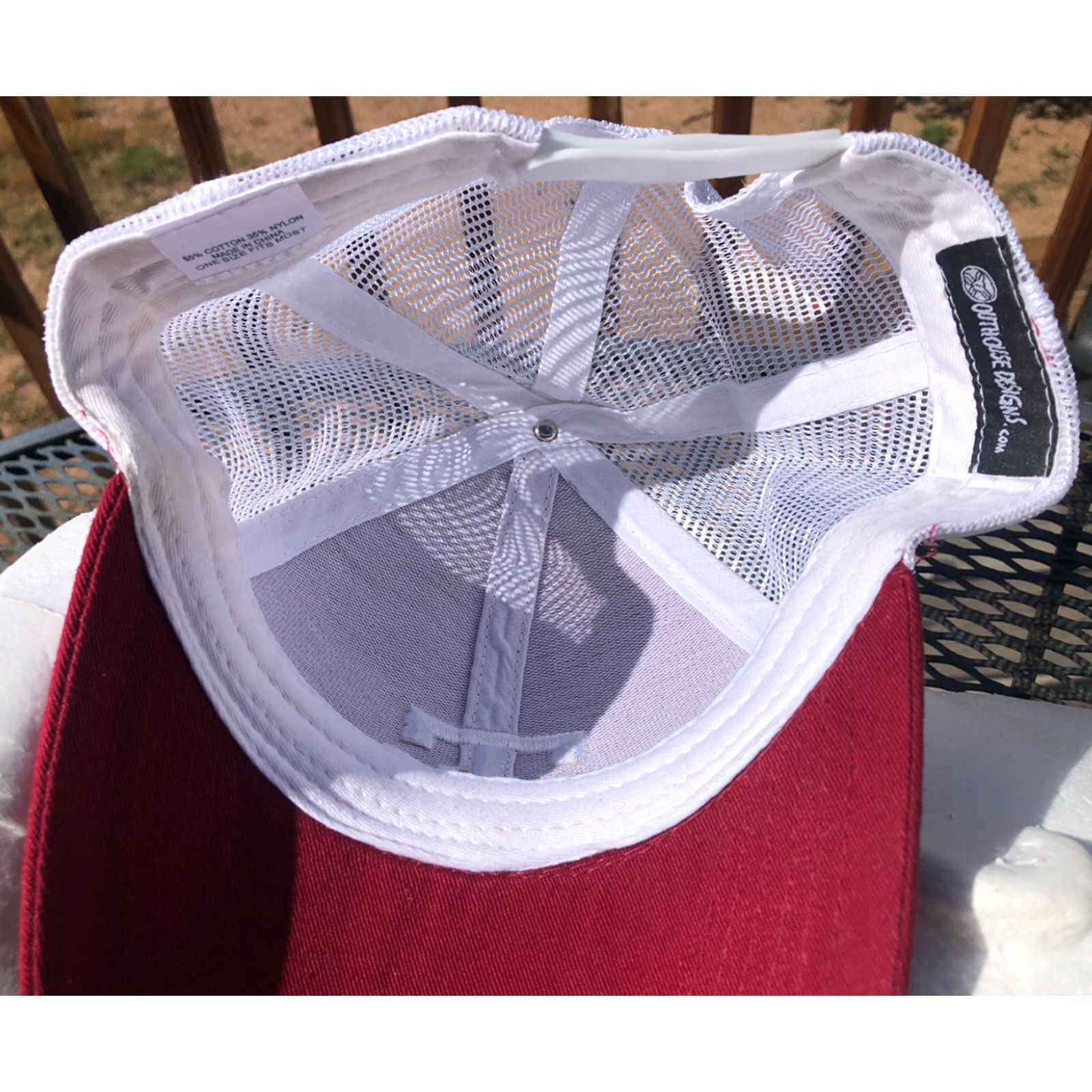 J Brand Outhouse Designs Texas A&M Hat Snapback Red & White Brand Men One Size Red Sports Casual Size ONE SIZE - 7 Thumbnail