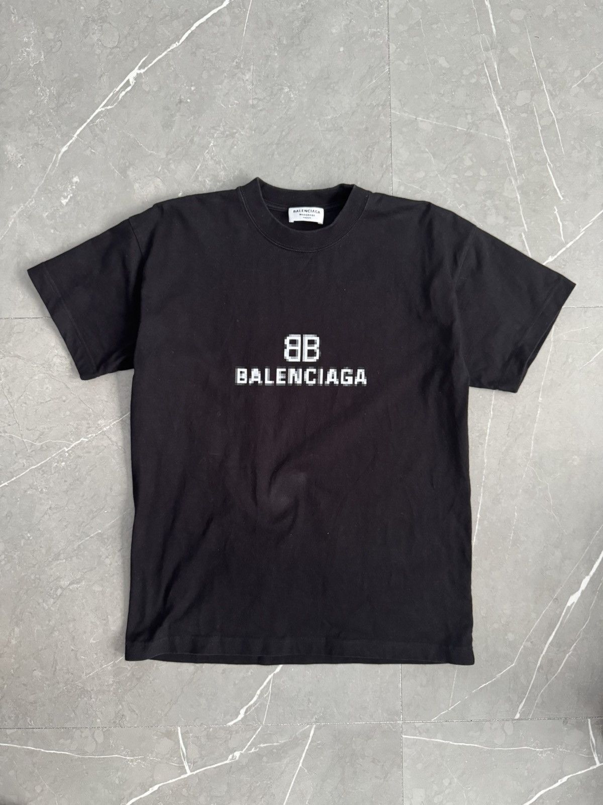 Balenciaga balenciaga bb pixel tshirt Size US XS / EU 42 / 0 - 1 Thumbnail