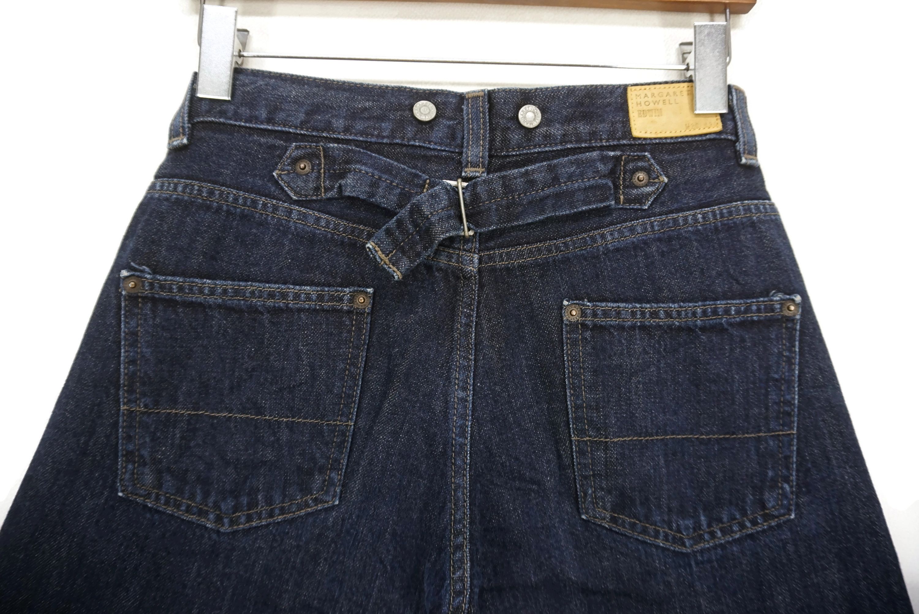 Margaret Howell Edwin Selvedge Jeans fit W28xL20.5 Cropped Denim Jorts Size 26" / US 2 / IT 38 - 9 Thumbnail