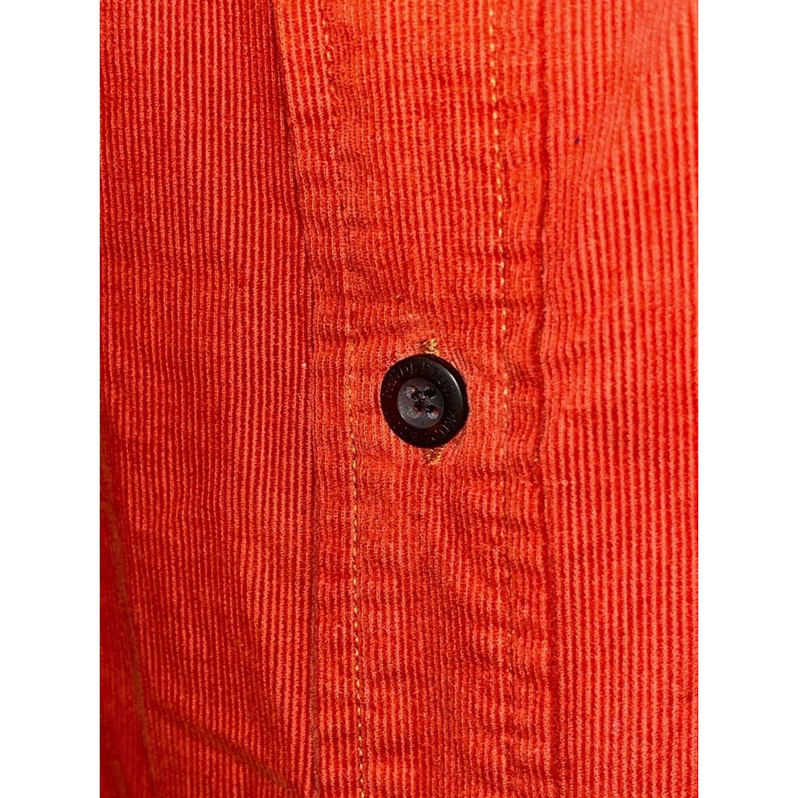 Pendleton Pendleton Wayne Shirt Sz XL Orange Corduroy Button Up Casual Size US XL / EU 56 / 4 - 5 Thumbnail