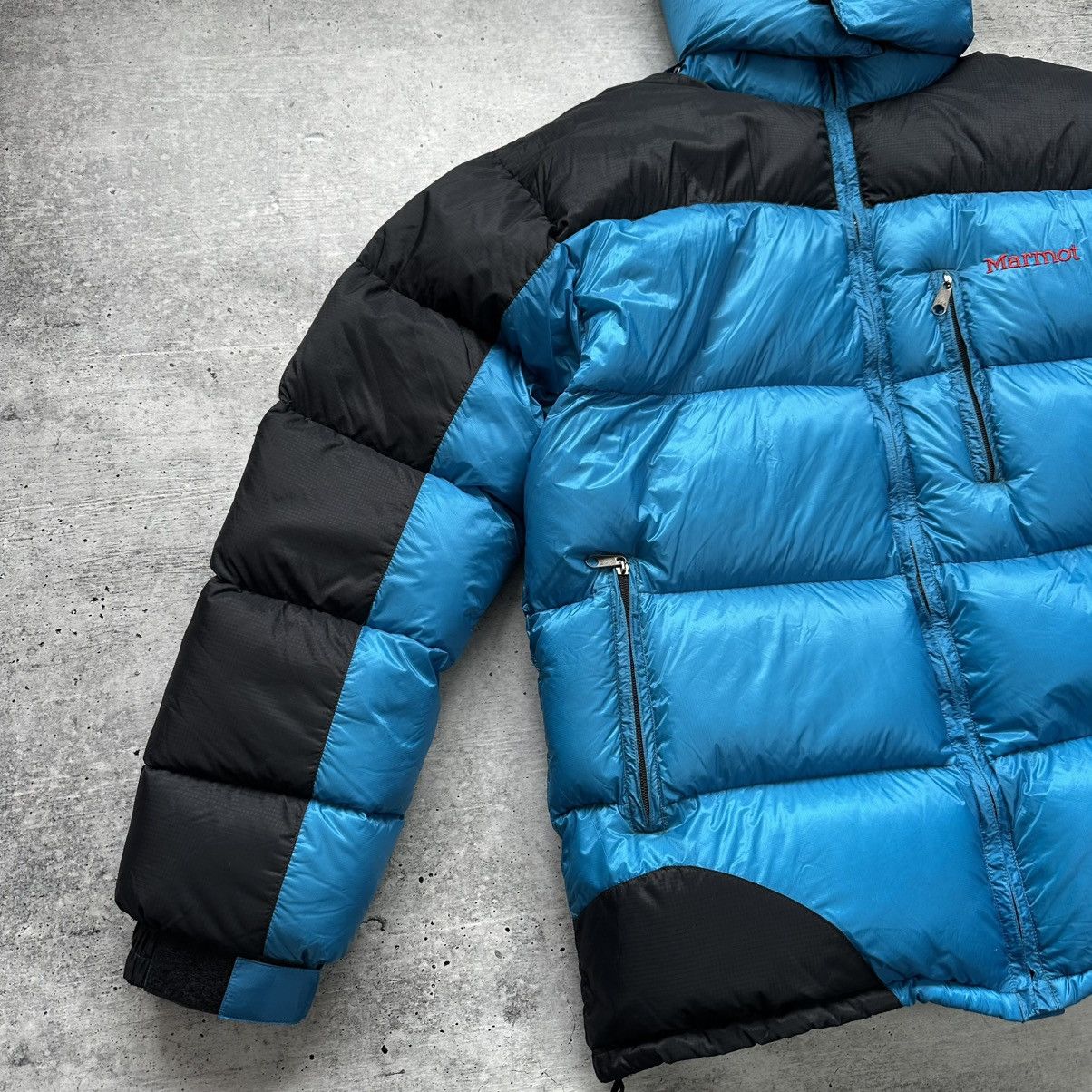 Marmot Rare Vintage Marmot Alpinist 1000 Down Jacket Gore Dry Loft Size US XL / EU 56 / 4 - 2 Thumbnail
