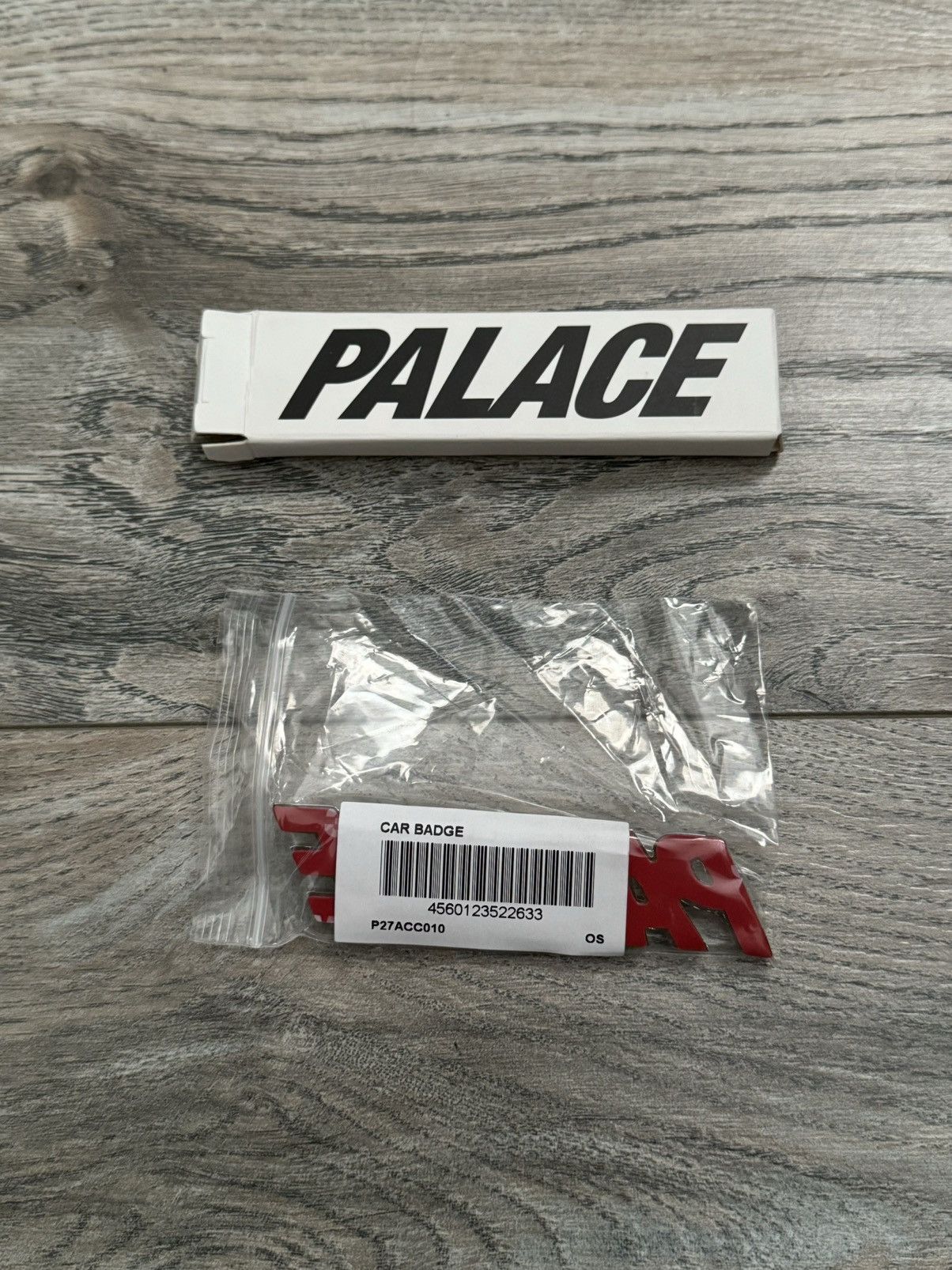 Palace Palace Skateboards Silver Car Badge - NEW Size ONE SIZE - 2 Thumbnail