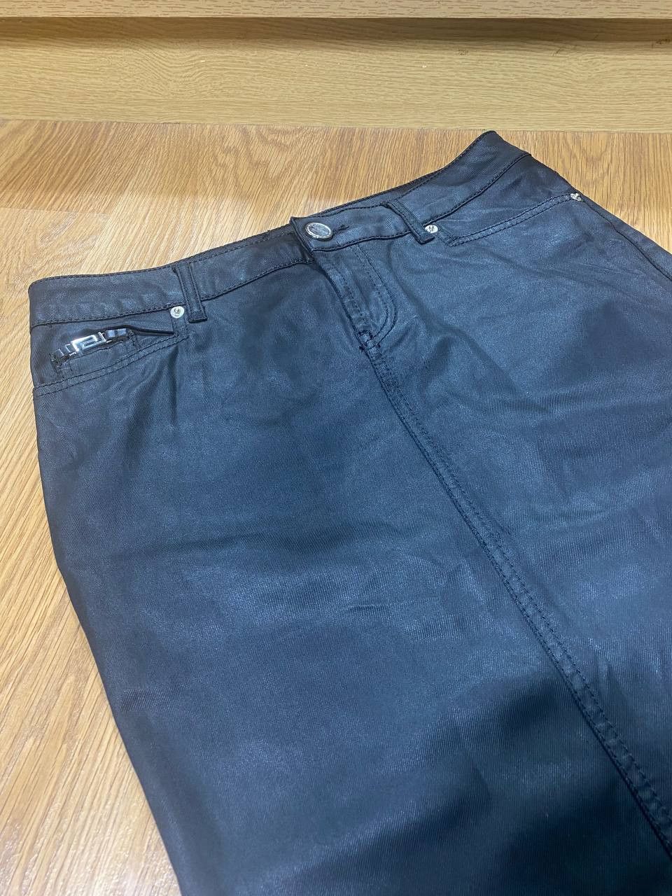 Versace Vintage 90s Versace Retro Luxury Mini Skirt Streetwear Y2K Size 31" - 7 Thumbnail