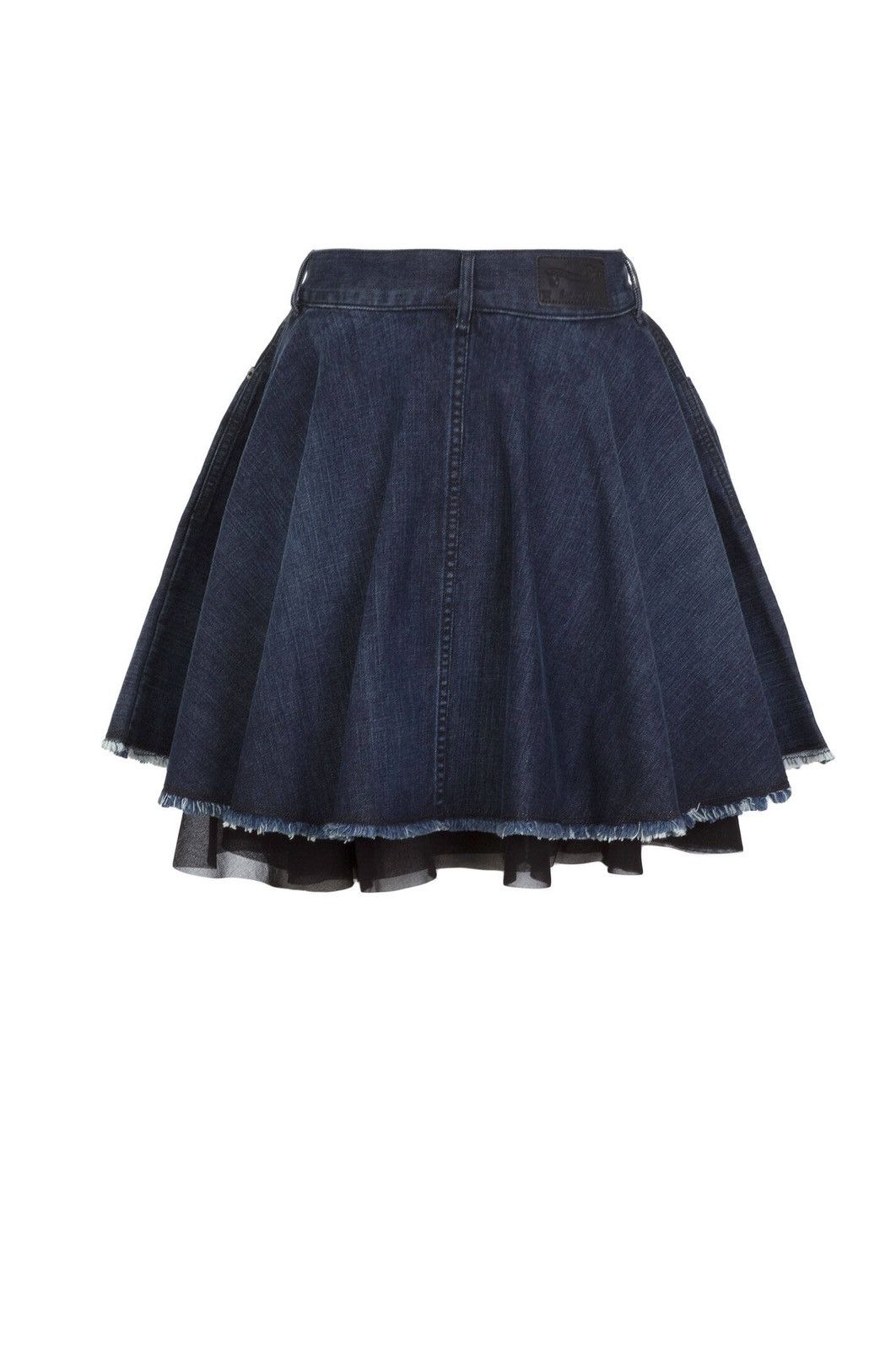 Diesel × Vintage Vintage y2k Diesel Pleated Denim Skirt Size 27" / US 4 / IT 40 - 2 Thumbnail
