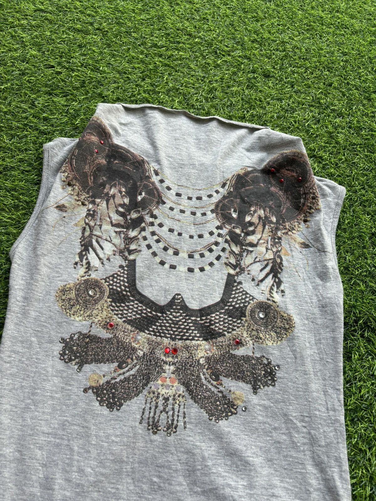 Hysteric Glamour Y2k Opium Women's Punk Style Tank tops Size M / US 6-8 / IT 42-44 - 4 Thumbnail