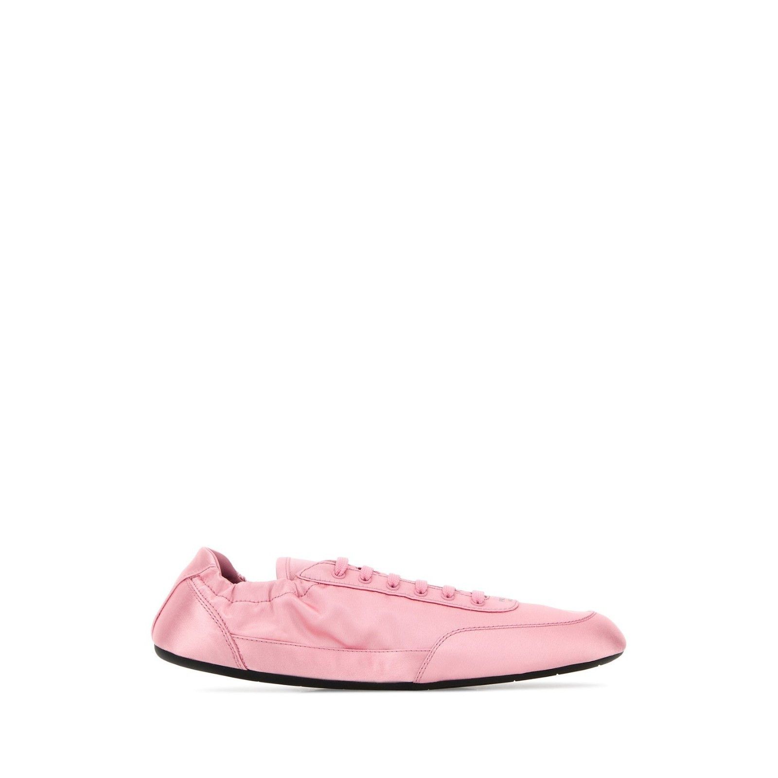 Prada PRADA Collapse $995 Petal Pink Satin Sneakers New & Authenti Size US 8.5 / IT 38.5 - 1 Thumbnail