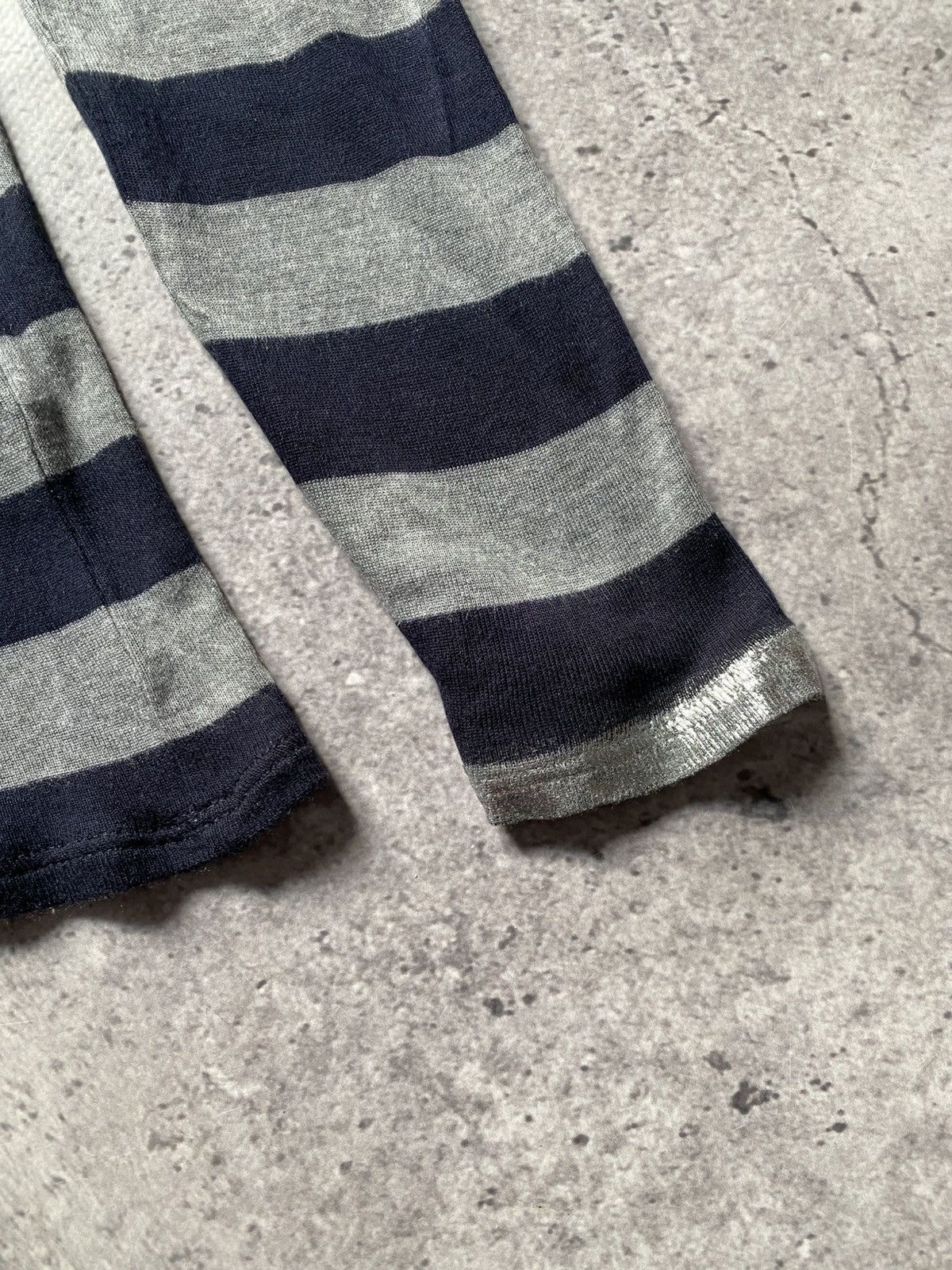Zadig & Voltaire Zadig & Voltaire Long Sleeve Xs Stripe Modal Avant Garde Size XS / US 0-2 / IT 36-38 - 7 Thumbnail