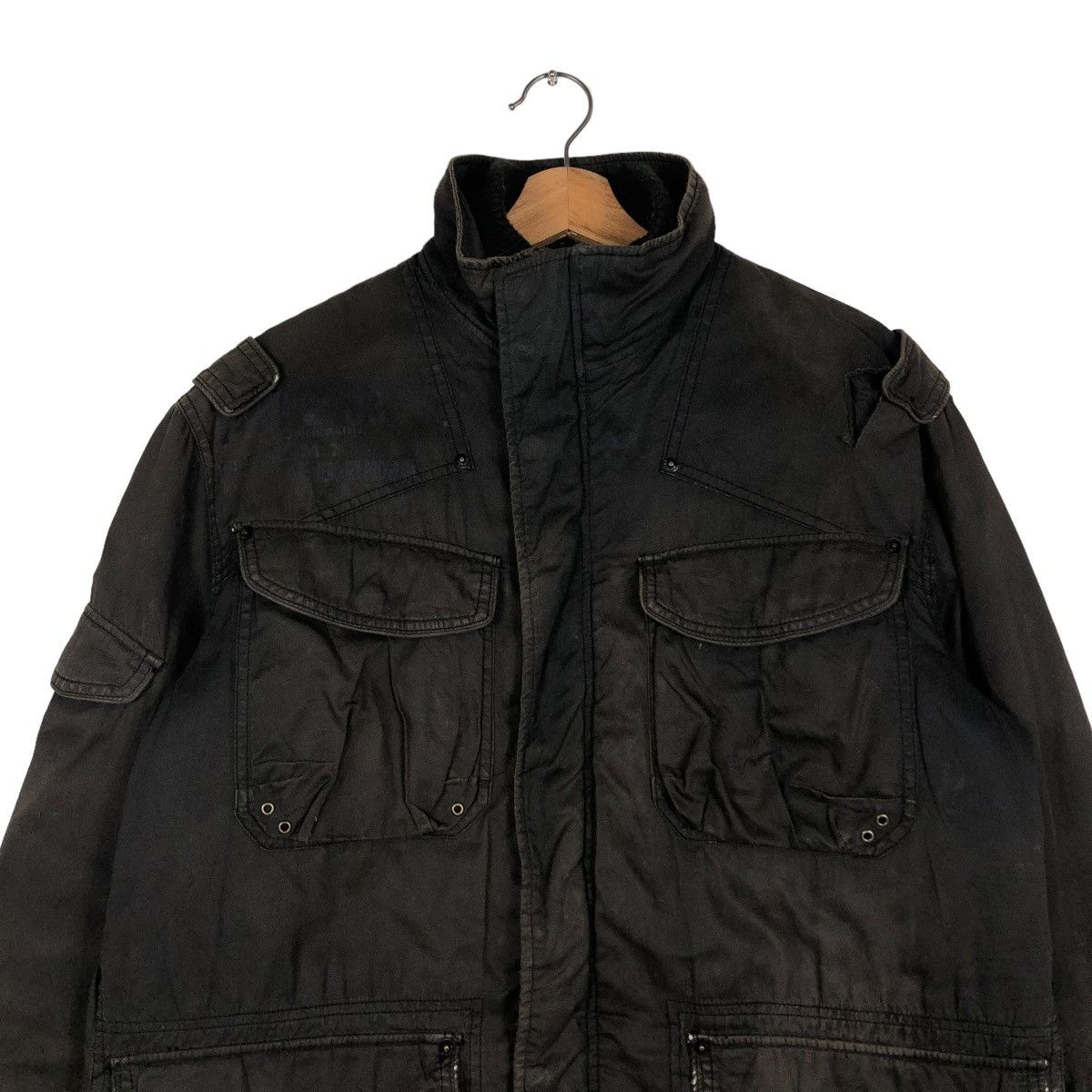 Avirex 🔥VINTAGE BIKER JACKET AVIREX BONDAGE CARGO POCKETS 4D Size US L / EU 52-54 / 3 - 5 Thumbnail
