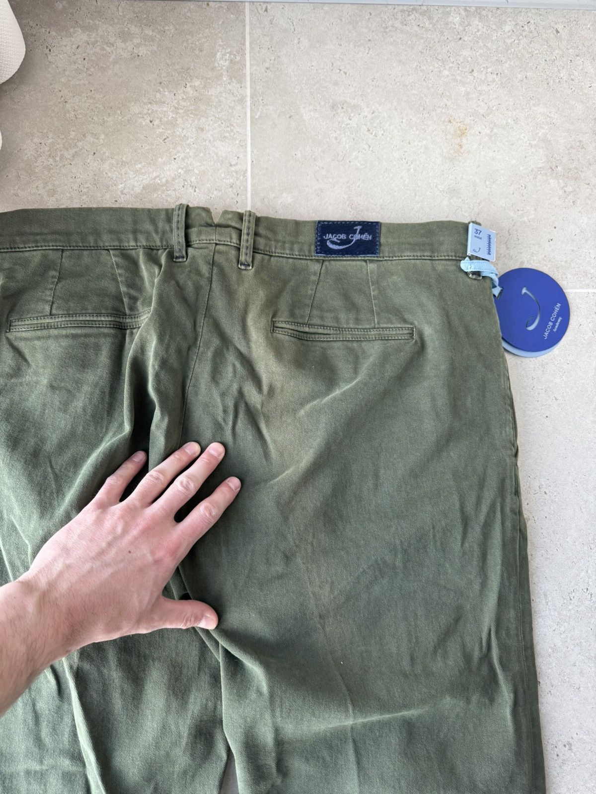 Jacob Cohen JACOB COHEN Comfort Bobby Chino Pants Size US 37 - 8 Thumbnail