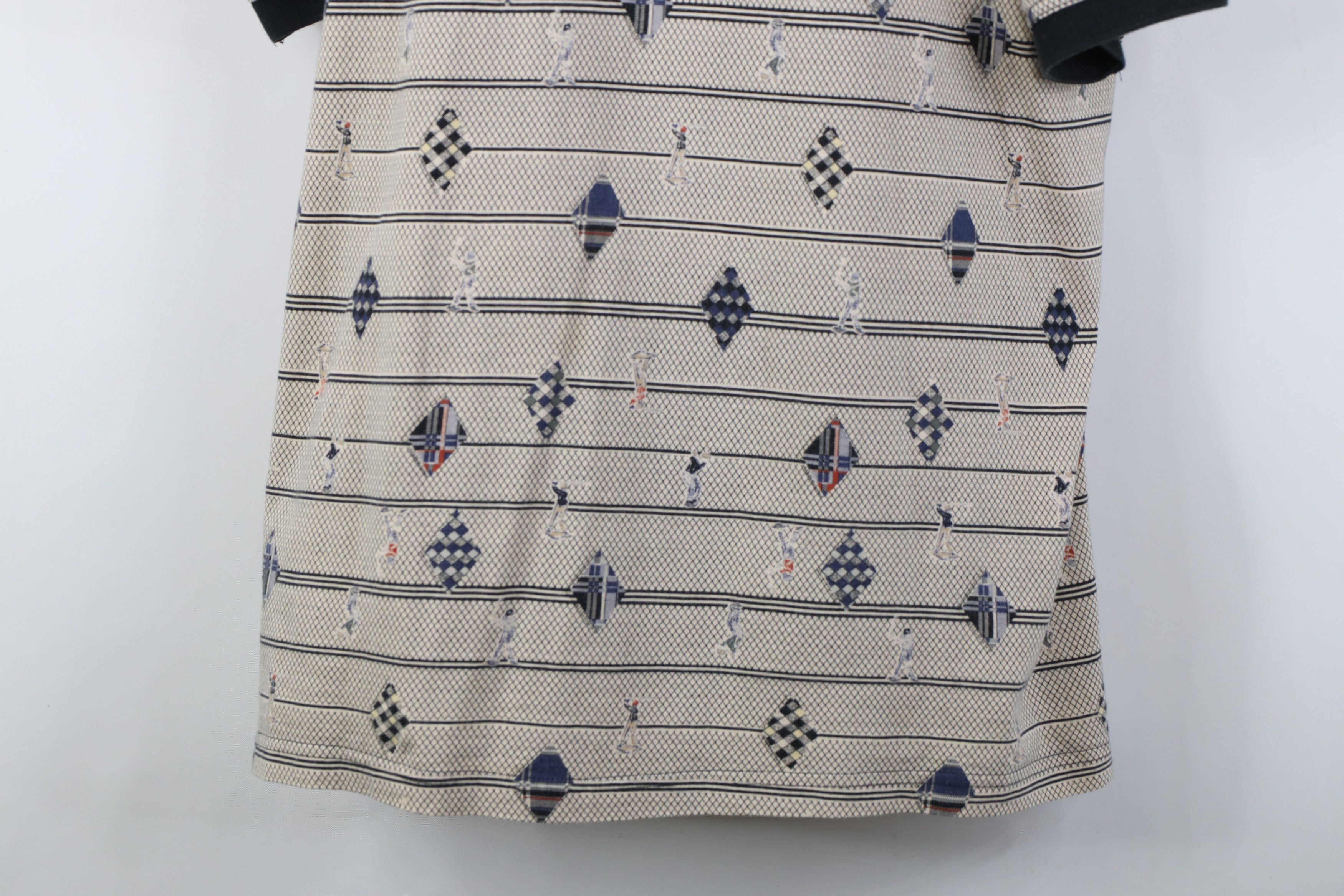 Vintage Vintage 90s Streetwear All Over Print Golf Polo Shirt Size US XL / EU 56 / 4 - 3 Thumbnail