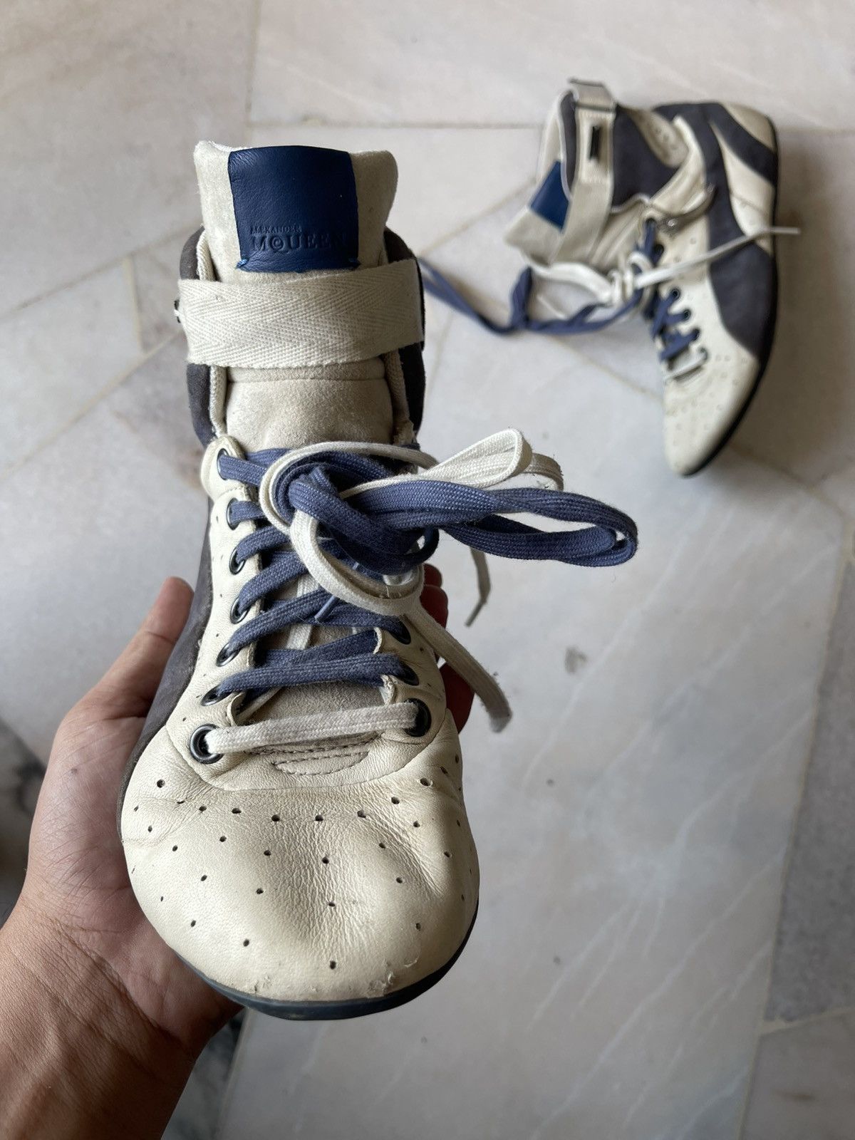Alexander McQueen × Puma Puma x Alexander Mcqueen Speed Cat Shoes Size US 6.5 / EU 39-40 - 4 Thumbnail