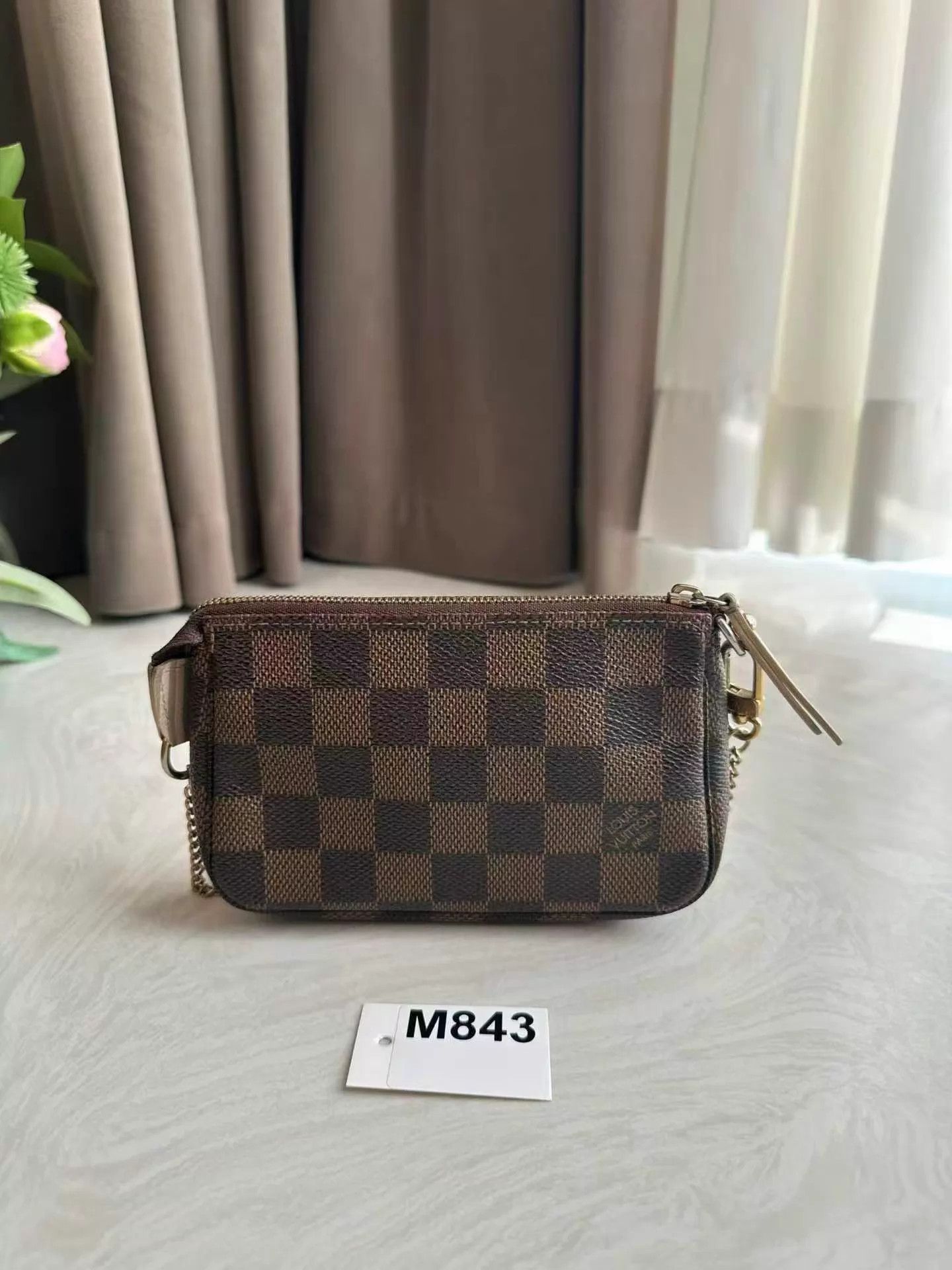 Louis Vuitton LV Doodle Mini Brown Checkerboard Pochette Size ONE SIZE - 5 Thumbnail