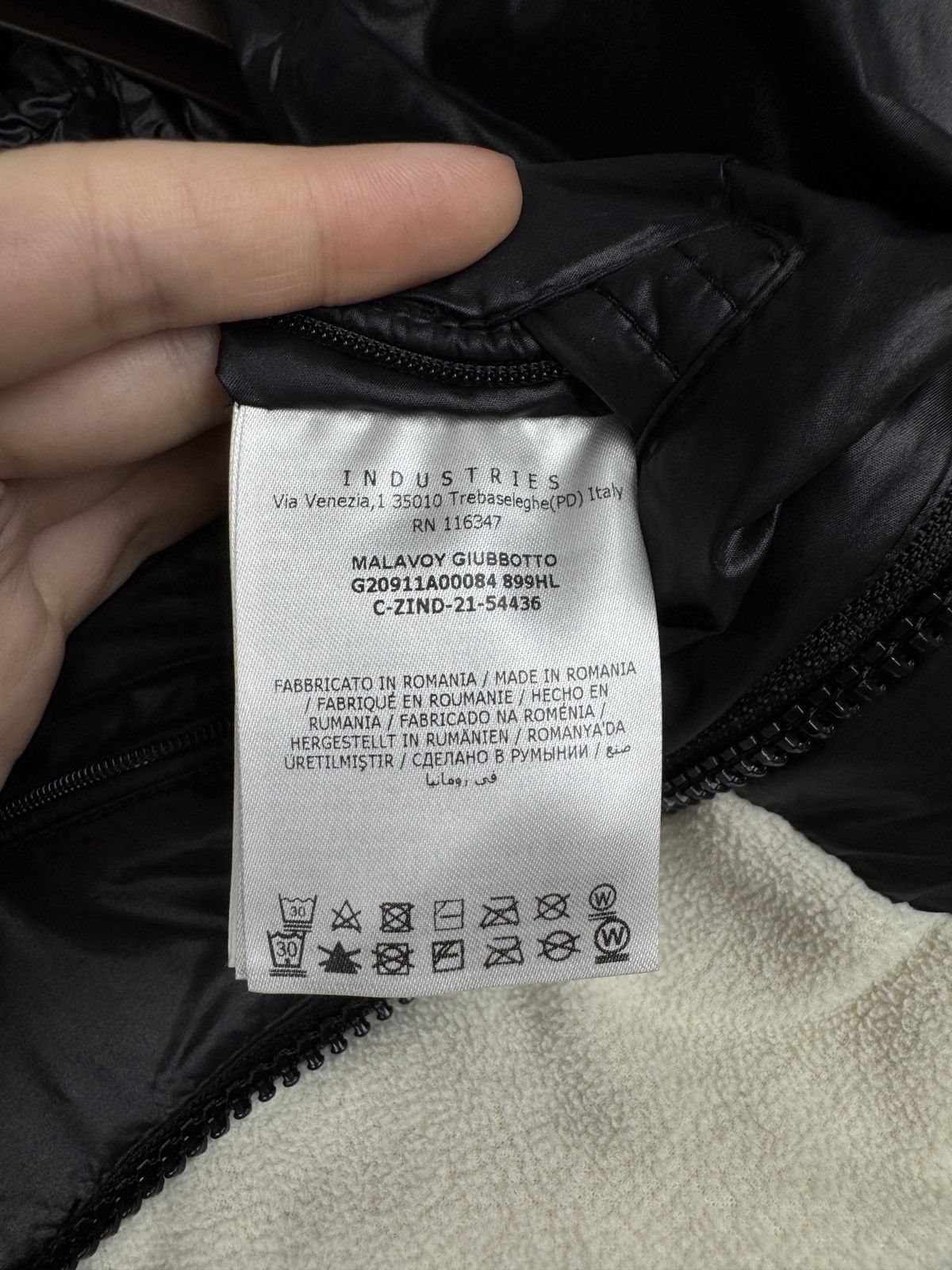 Moncler Moncler MALAVOY Giubbotto POLARTEC Fleece Down Jacket Size US L / EU 52-54 / 3 - 19 Thumbnail