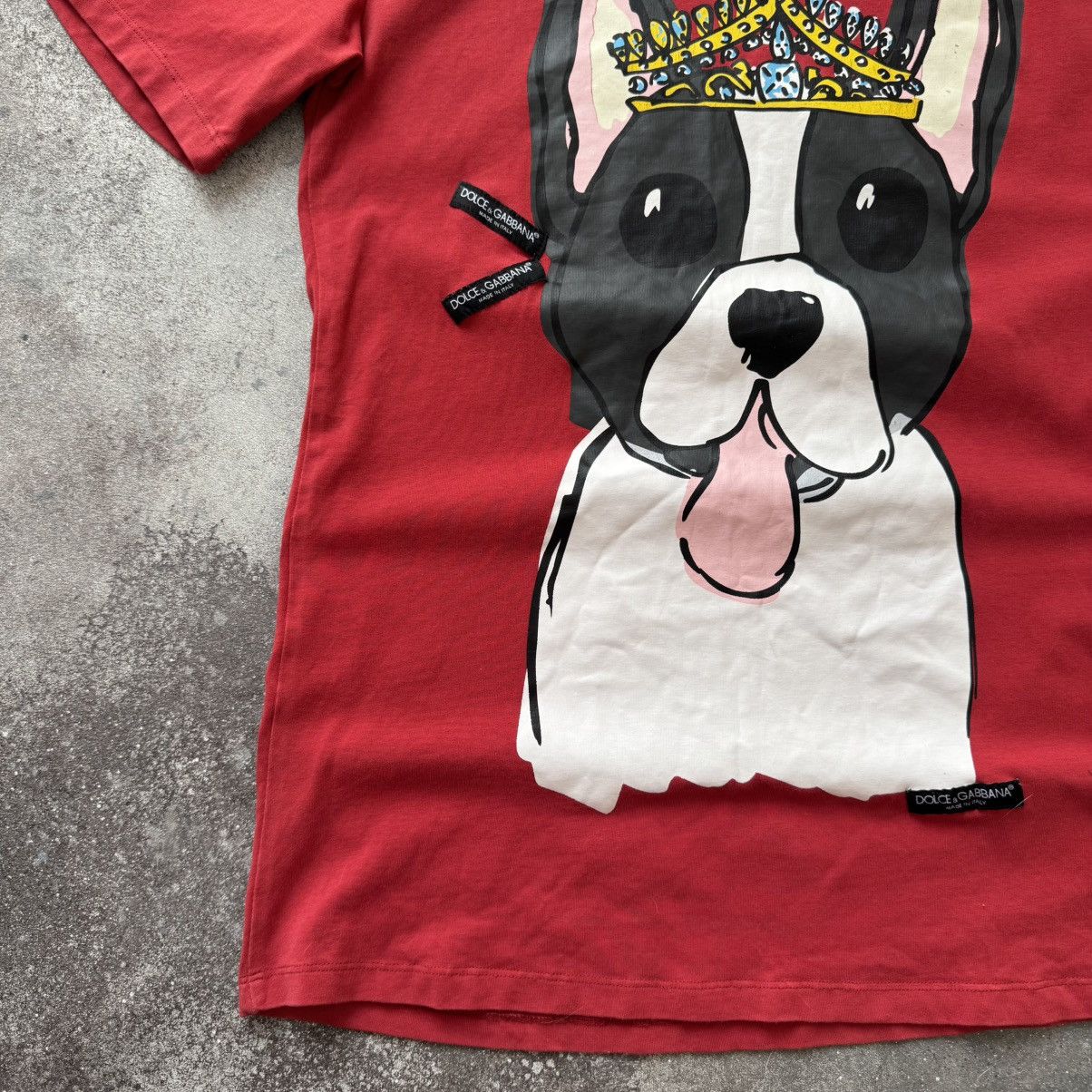 Dolce & Gabbana D&G Dolce & Gabbana «2018 Year of the Dog» T-Shirt Size M / US 6-8 / IT 42-44 - 8 Thumbnail