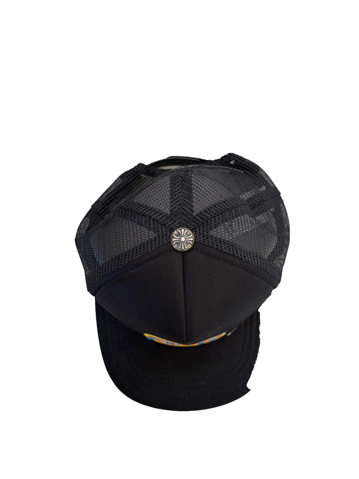 Chrome Hearts Chrome Hearts x Matty Boy Sex Records Link Black Trucker Cap Size ONE SIZE - 3 Thumbnail