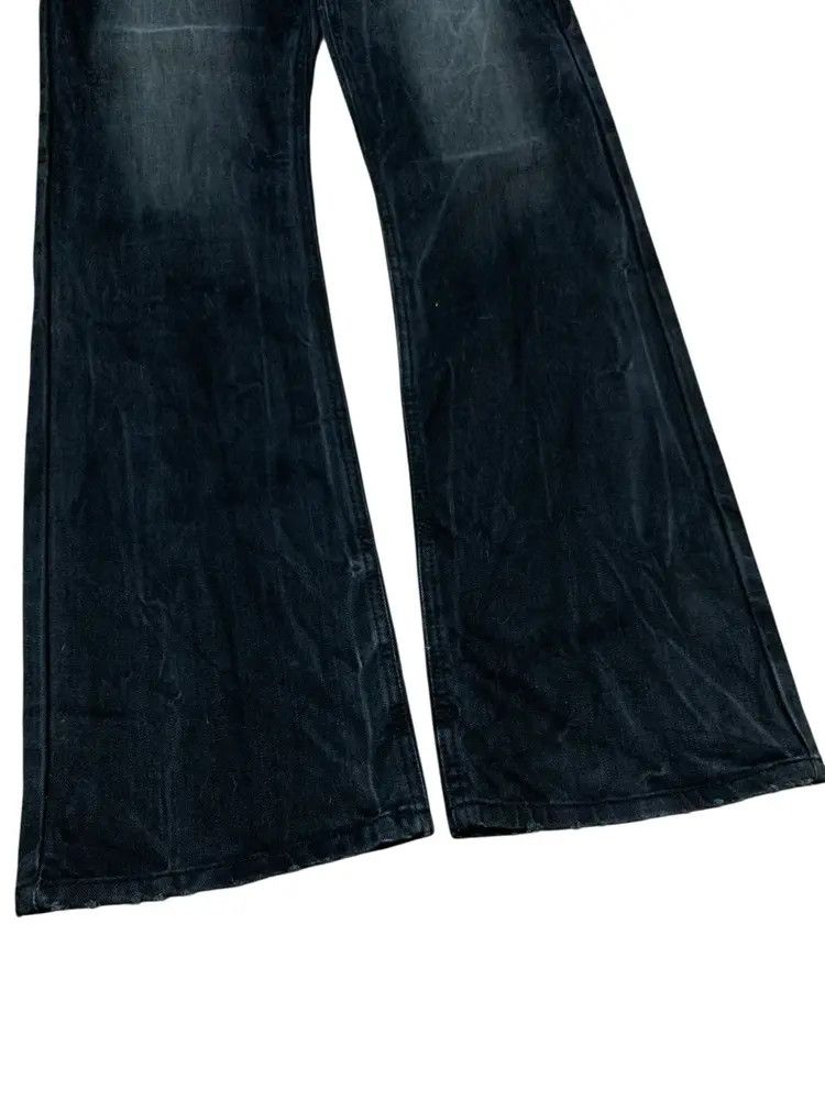 14th Addiction Crazy Flare denim washed black studded Maru rocky jeans Size US 30 / EU 46 - 5 Thumbnail