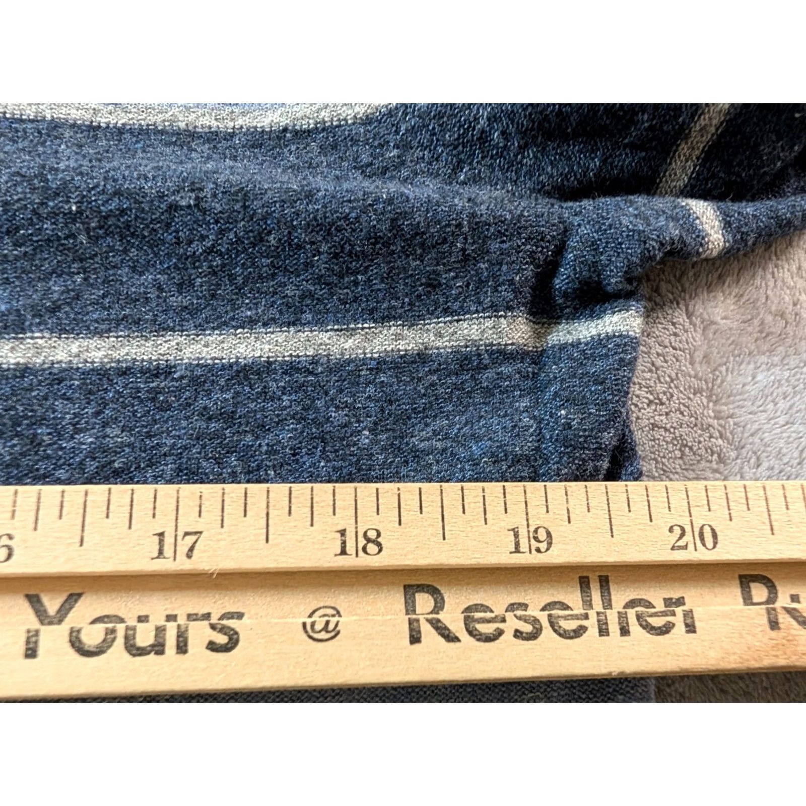 Banana Republic Banana Republic Silk Linen Striped Long Sleeve Crewneck Sweater Blue Men's L Size US L / EU 52-54 / 3 - 5 Thumbnail