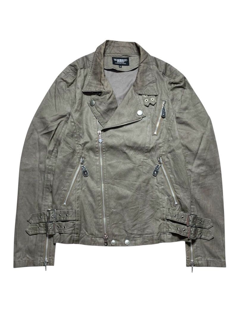 Tornado Mart Tornado Mart Asymmetrical Ifsix LGB GOA Biker Jacket Size US L / EU 52-54 / 3 - 1 Thumbnail