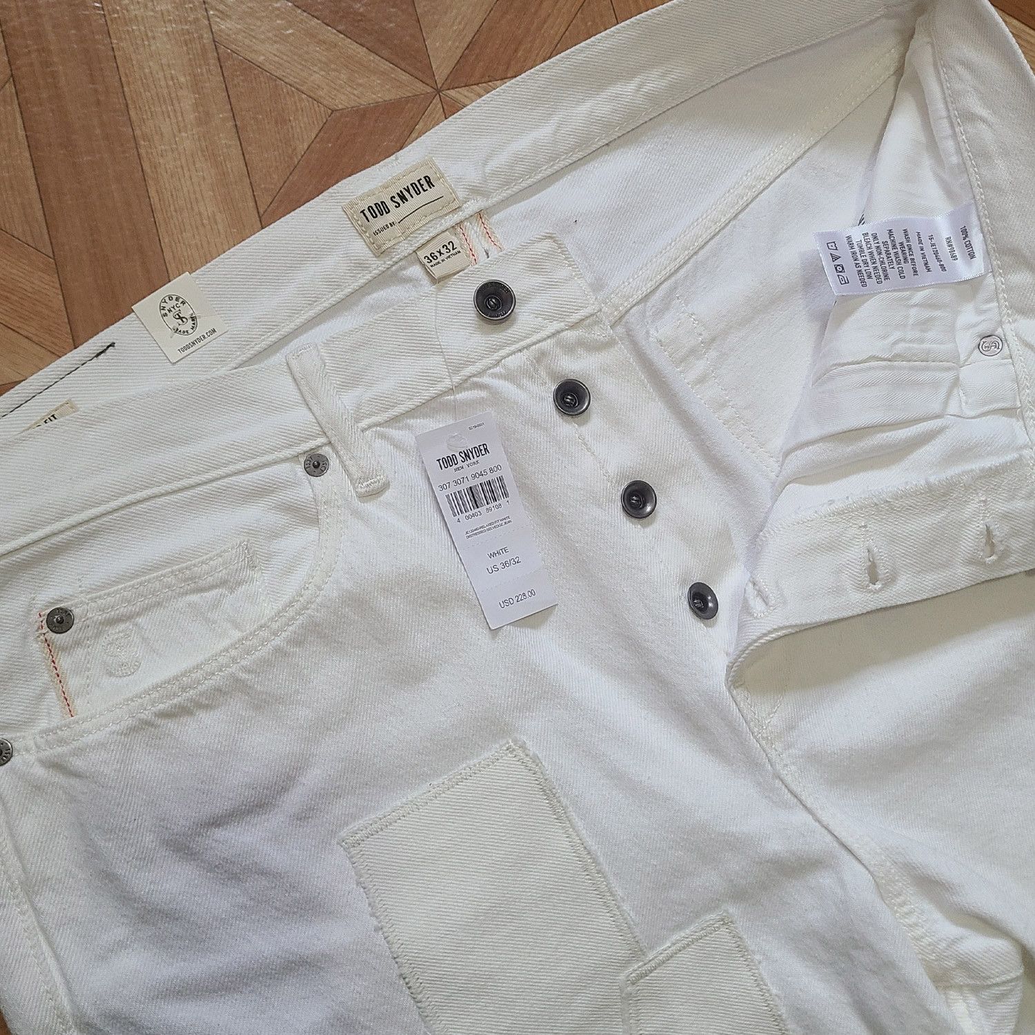 Todd Snyder Todd Snyder Relaxed Selvedge Jean Distressed $248 Size US 36 / EU 52 - 6 Thumbnail