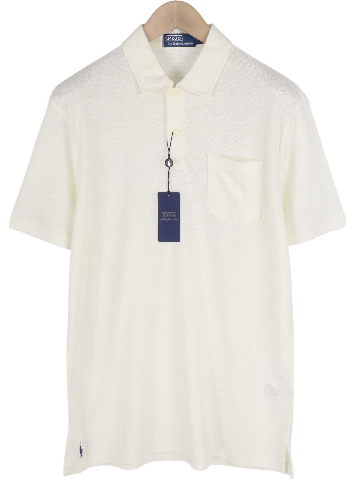 Polo Ralph Lauren M White Polo Short Sleeve Embroidered T-Shirt 84502 Size US M / EU 48-50 / 2 - 1 Thumbnail