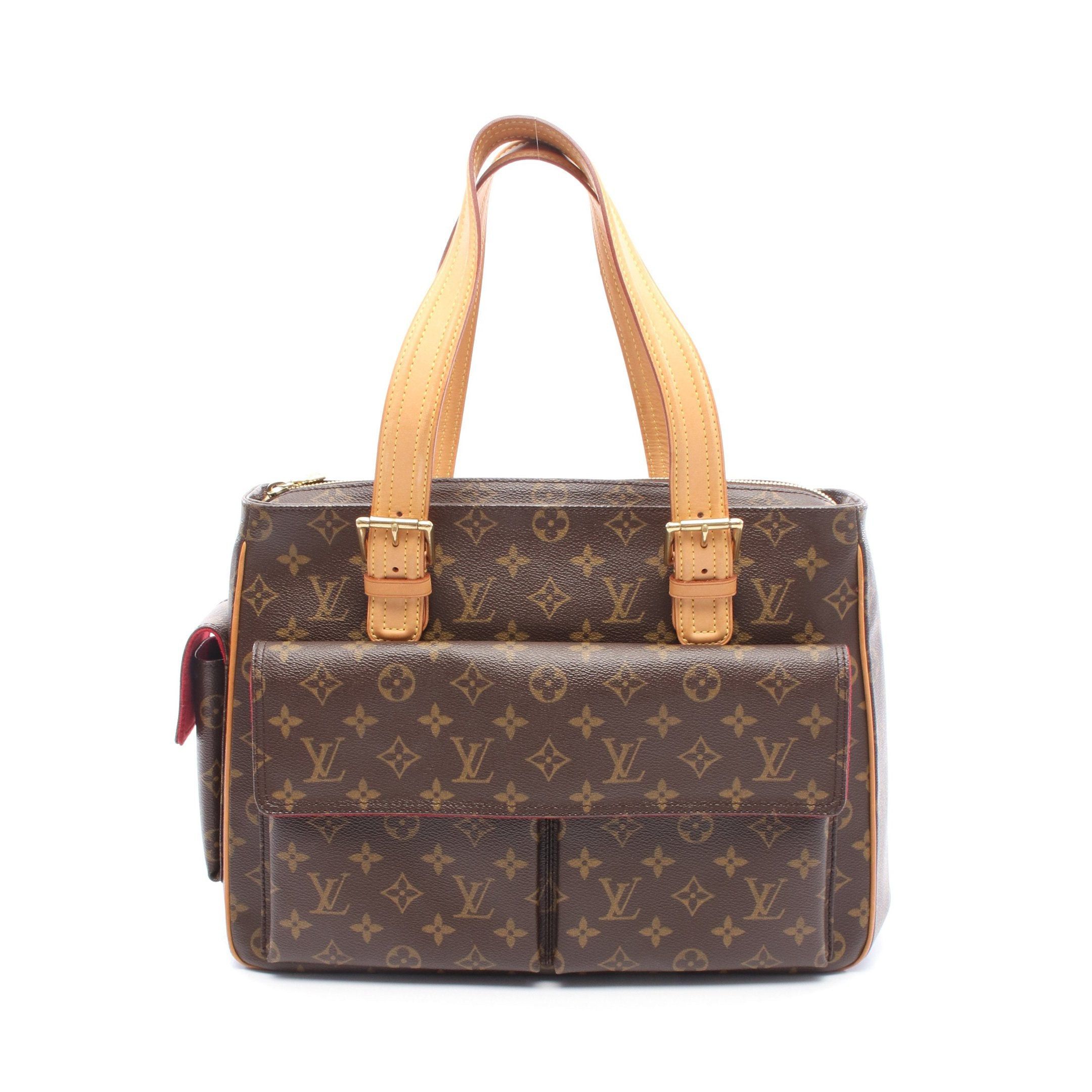 Louis Vuitton Louis Vuitton Multi-Priest Monogram Handbag Leather Brown Size ONE SIZE - 1 Thumbnail