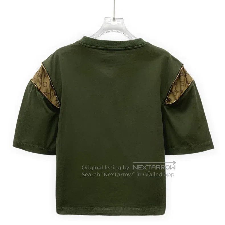 Louis Vuitton Louis Vuitton 23 army green presbyopic zip paneled cotton Size US L / EU 52-54 / 3 - 2 Thumbnail