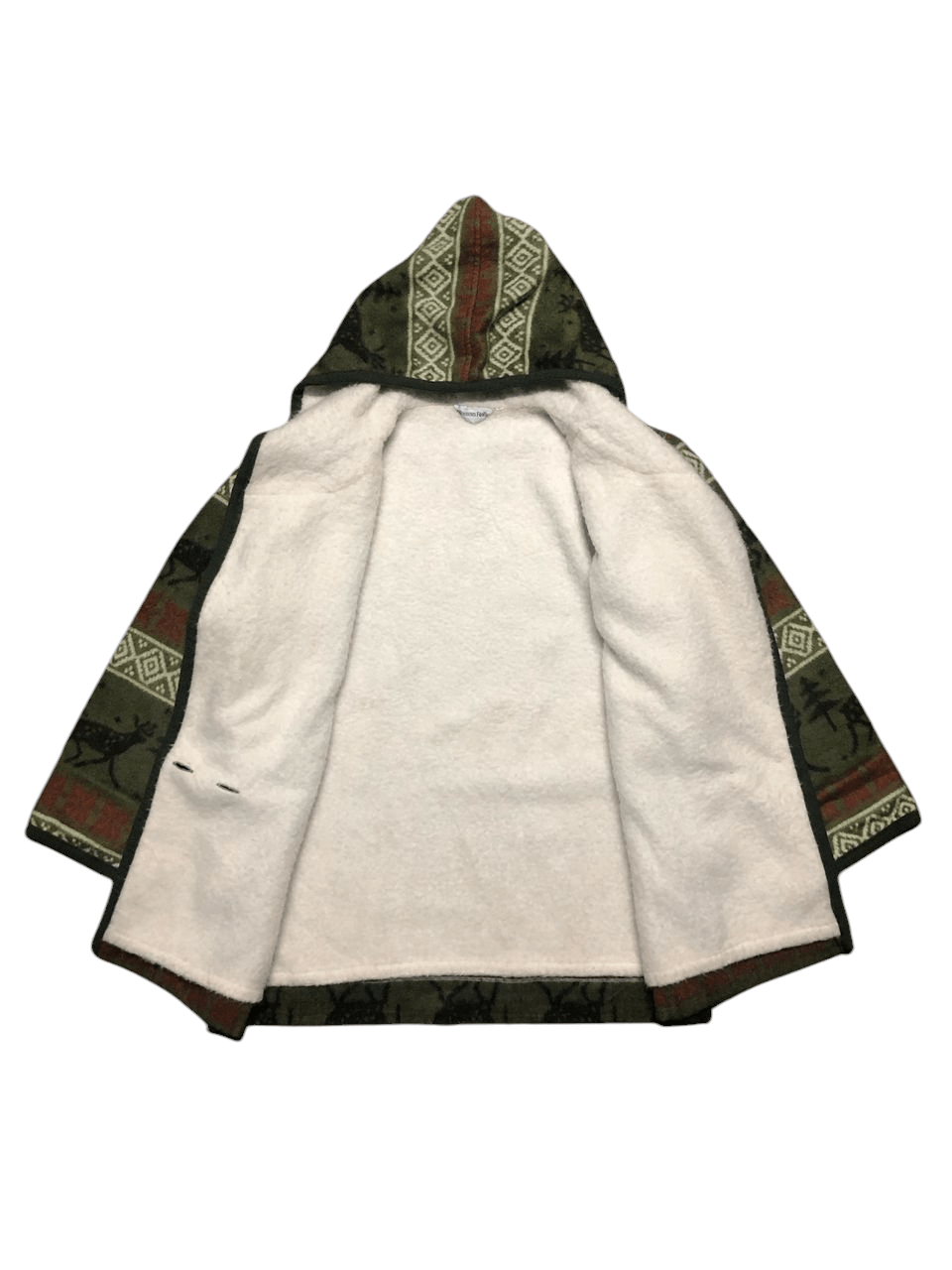 Japanese Brand × Native Japanese Brand Vtg Roman Rolle Hooded Native Wool Jacket Size US M / EU 48-50 / 2 - 3 Thumbnail