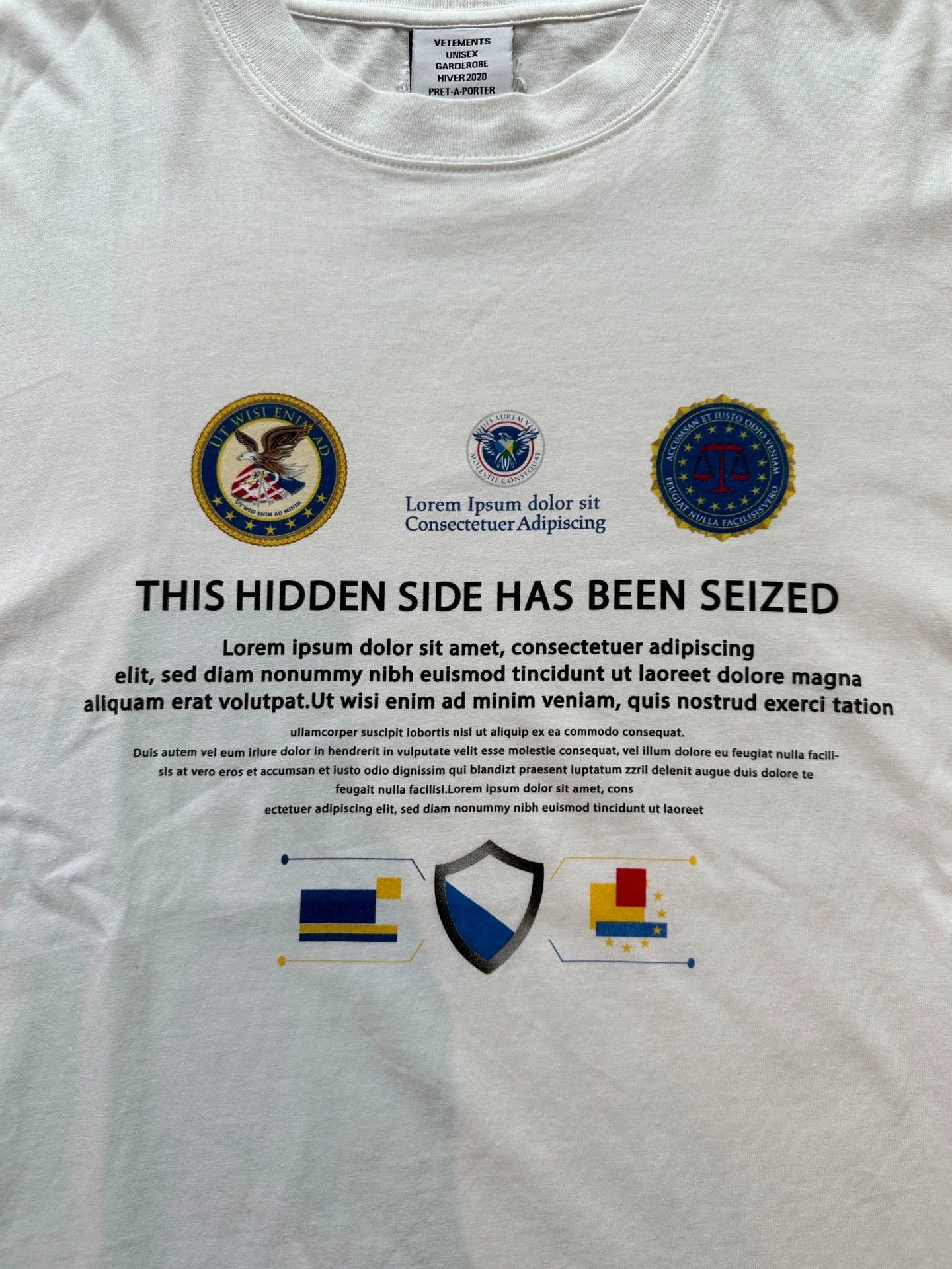 Vetements Vetements Dark Web Season Print T-Shirt S OS Size US S / EU 44-46 / 1 - 3 Thumbnail