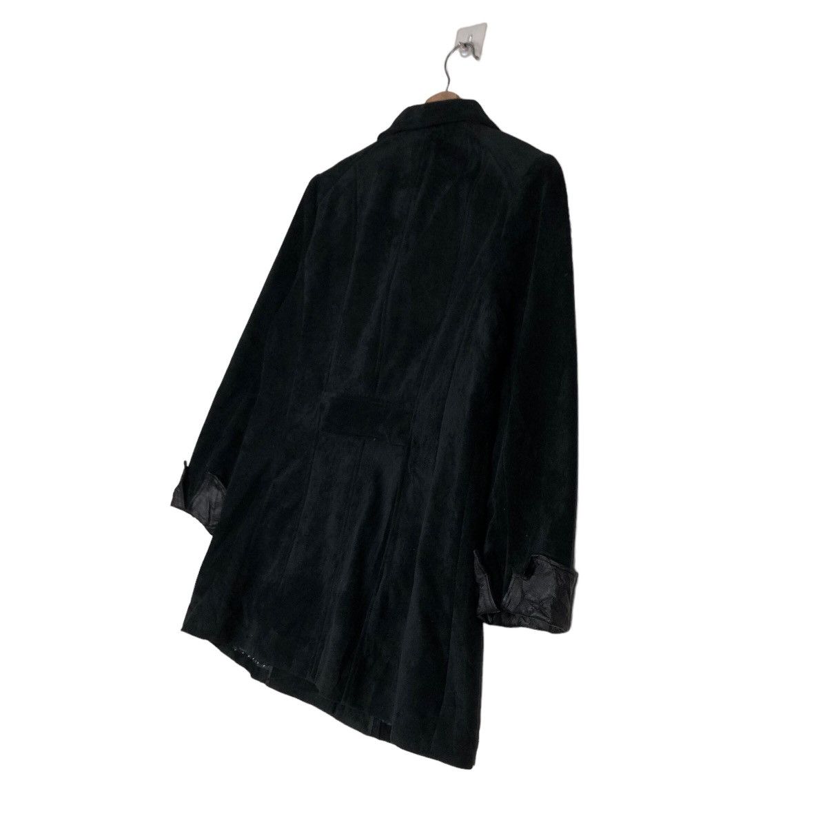 Japanese Brand 🔥 Rich Black - Vintage Long Jacket Longchamp Size US M / EU 48-50 / 2 - 10 Thumbnail