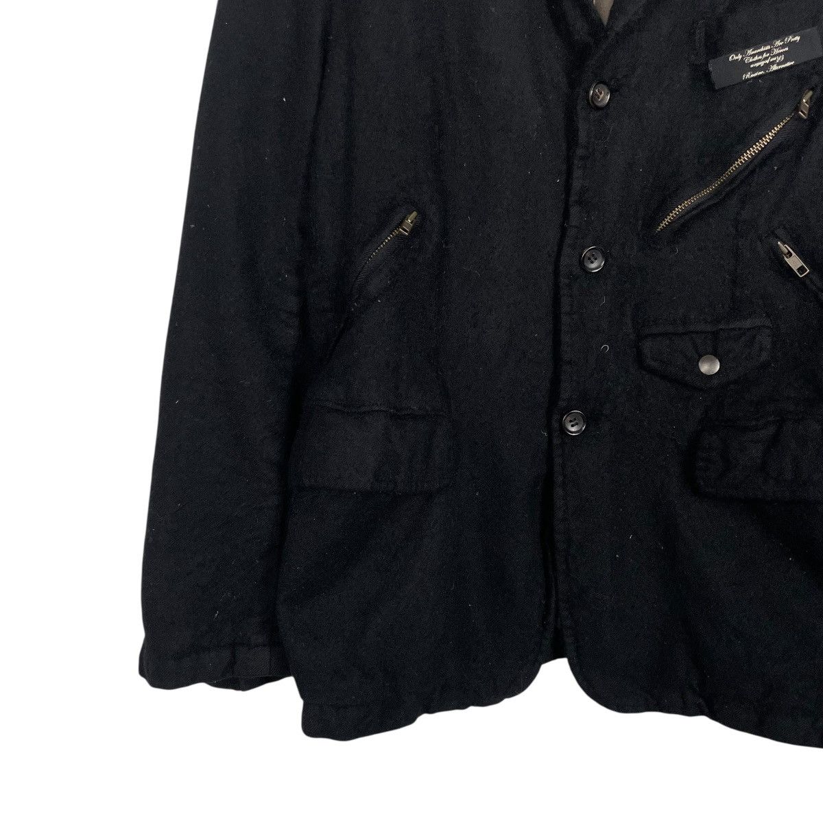 Comme des Garcons Comme Des Garcons Homme AD2005 Wool Multipocket Jacket Size US M / EU 48-50 / 2 - 3 Thumbnail