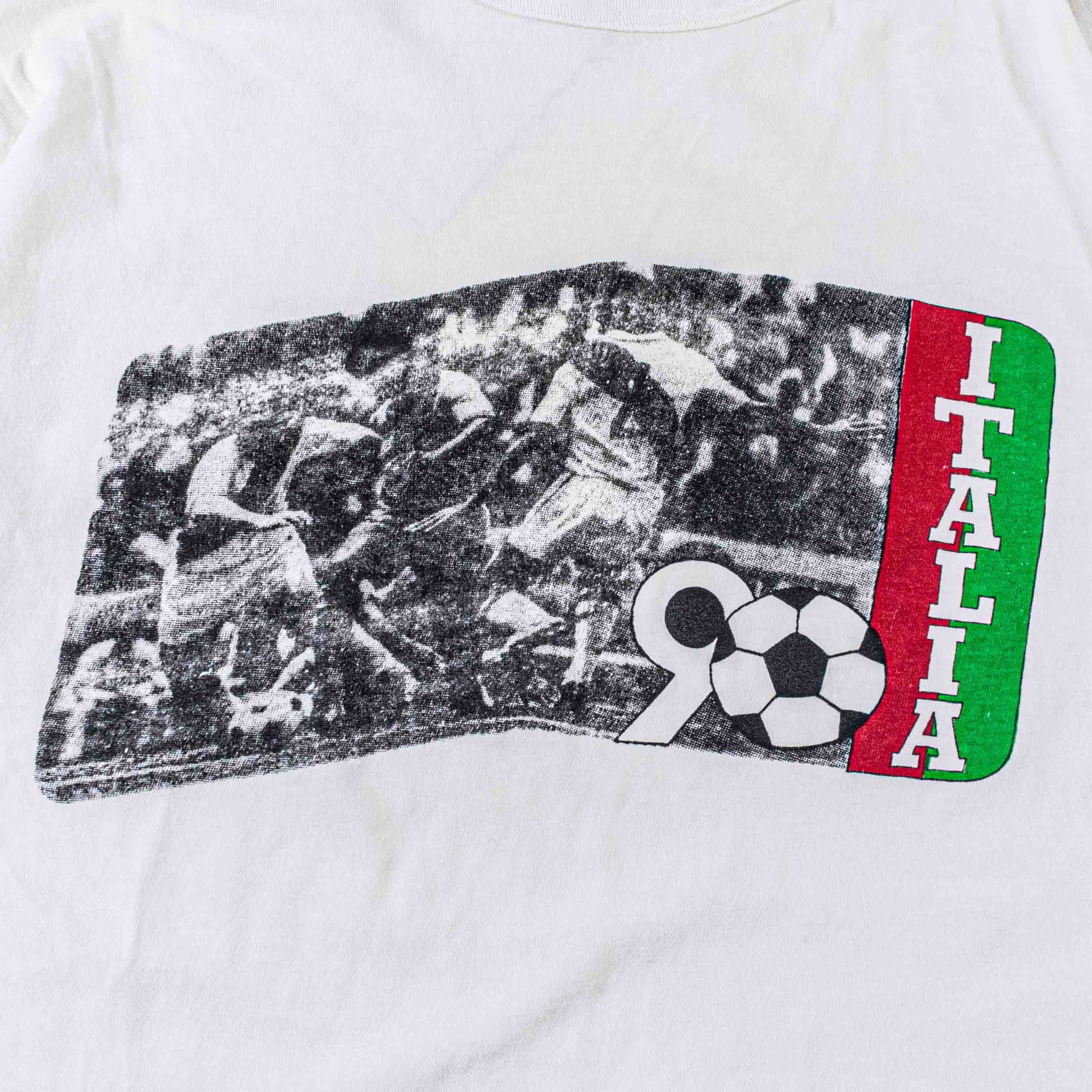 Vintage Vintage Italia 1990 World Cup T-Shirt Small Soccer Graphic Size US S / EU 44-46 / 1 - 5 Thumbnail