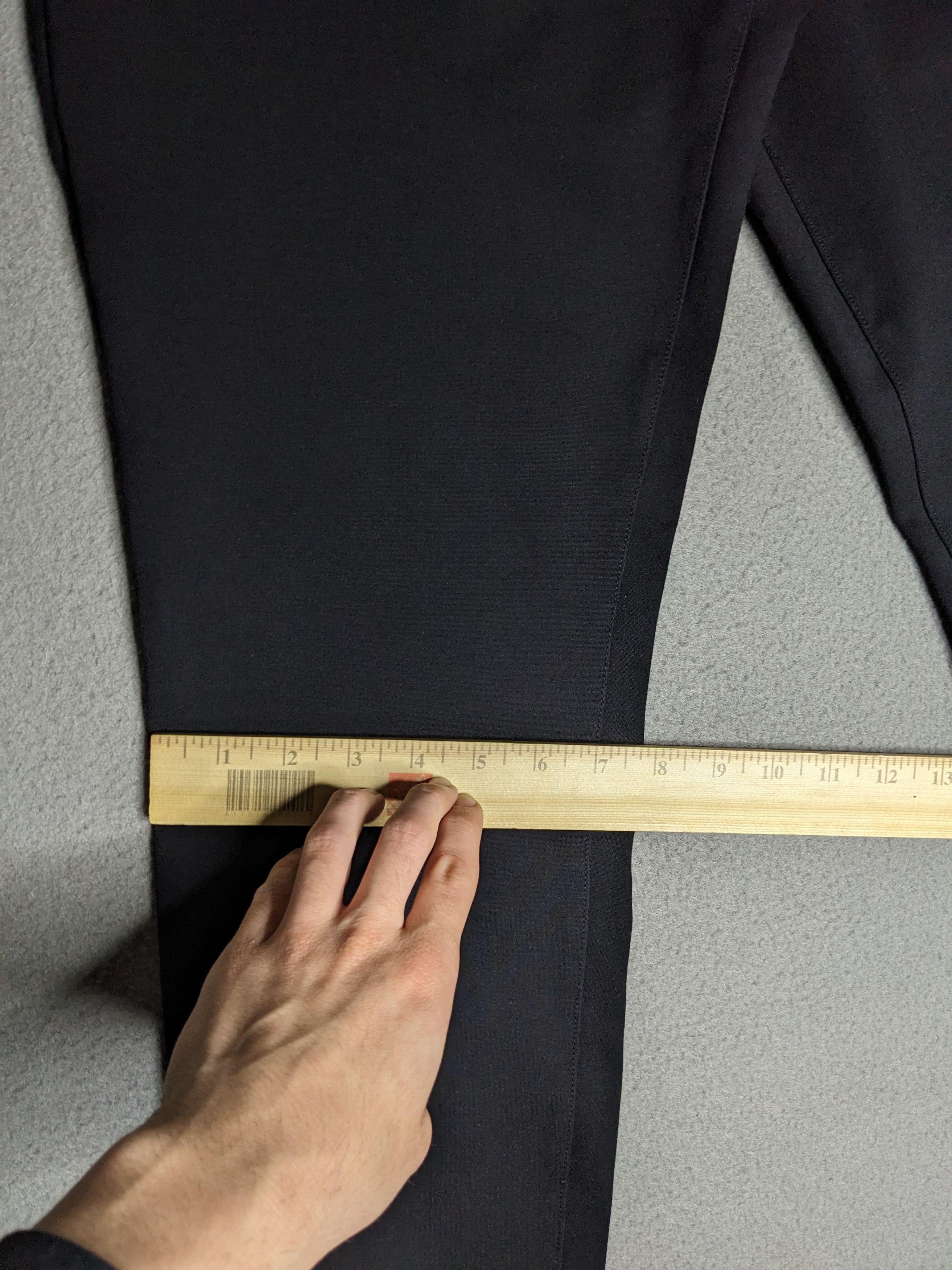 Karl Lagerfeld Karl Lagerfeld Pants Size 16 Straight Stretch Knit Trousers Size 38" / US 16 / IT 52 - 18 Thumbnail