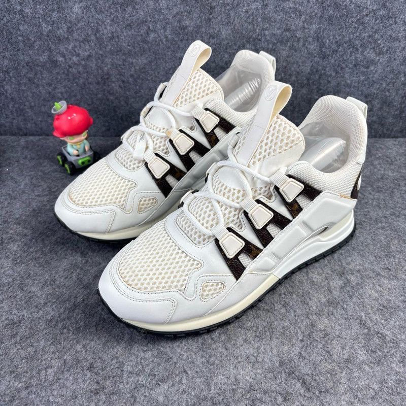 Louis Vuitton Louis Vuitton Sports Sneakers with Monogram Details - Size US 7.5 / EU 40-41 - 1 Thumbnail