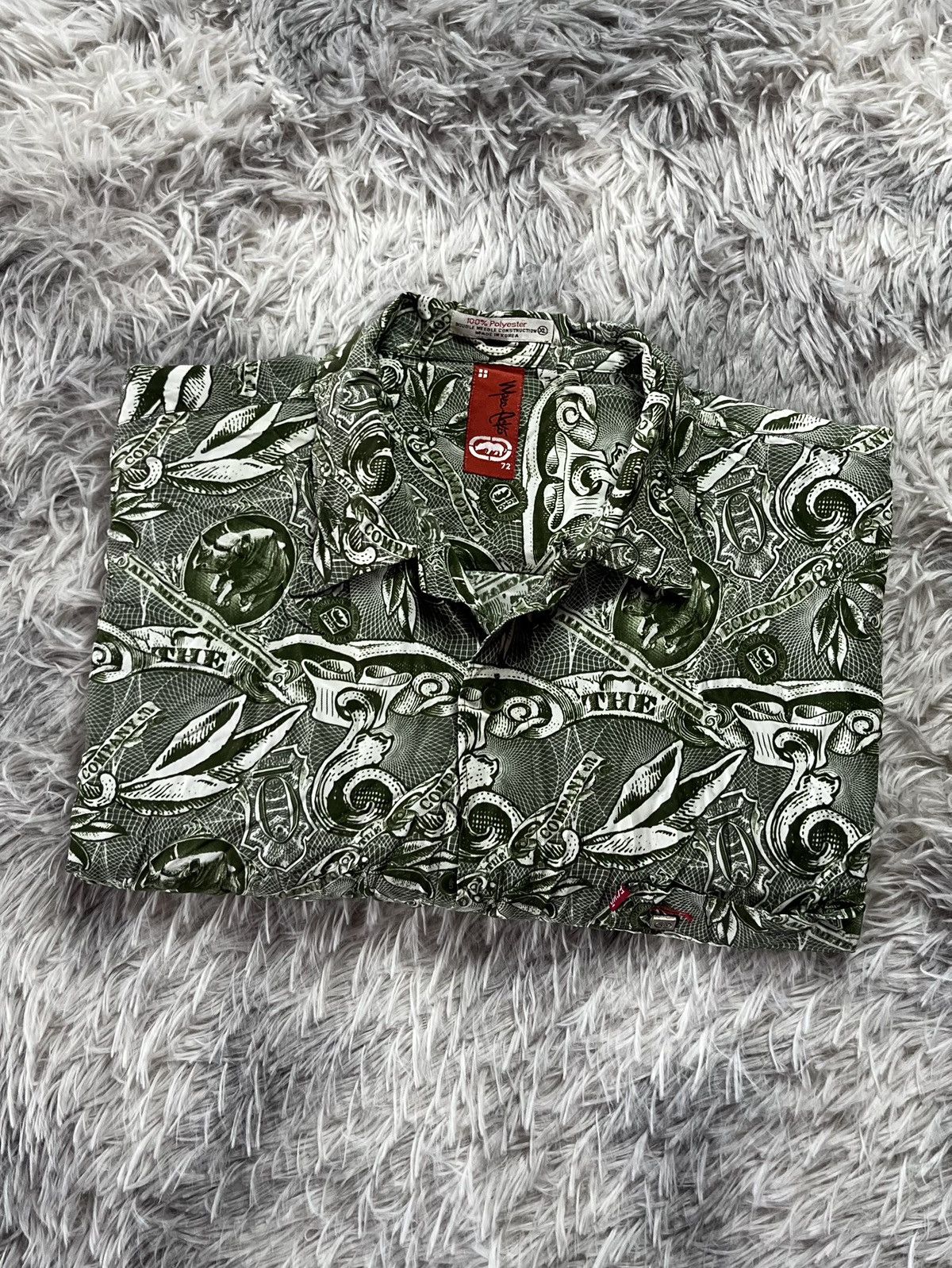 Ecko Unltd. Vintage Ecko unltd Shirt button Size US XL / EU 56 / 4 - 1 Thumbnail