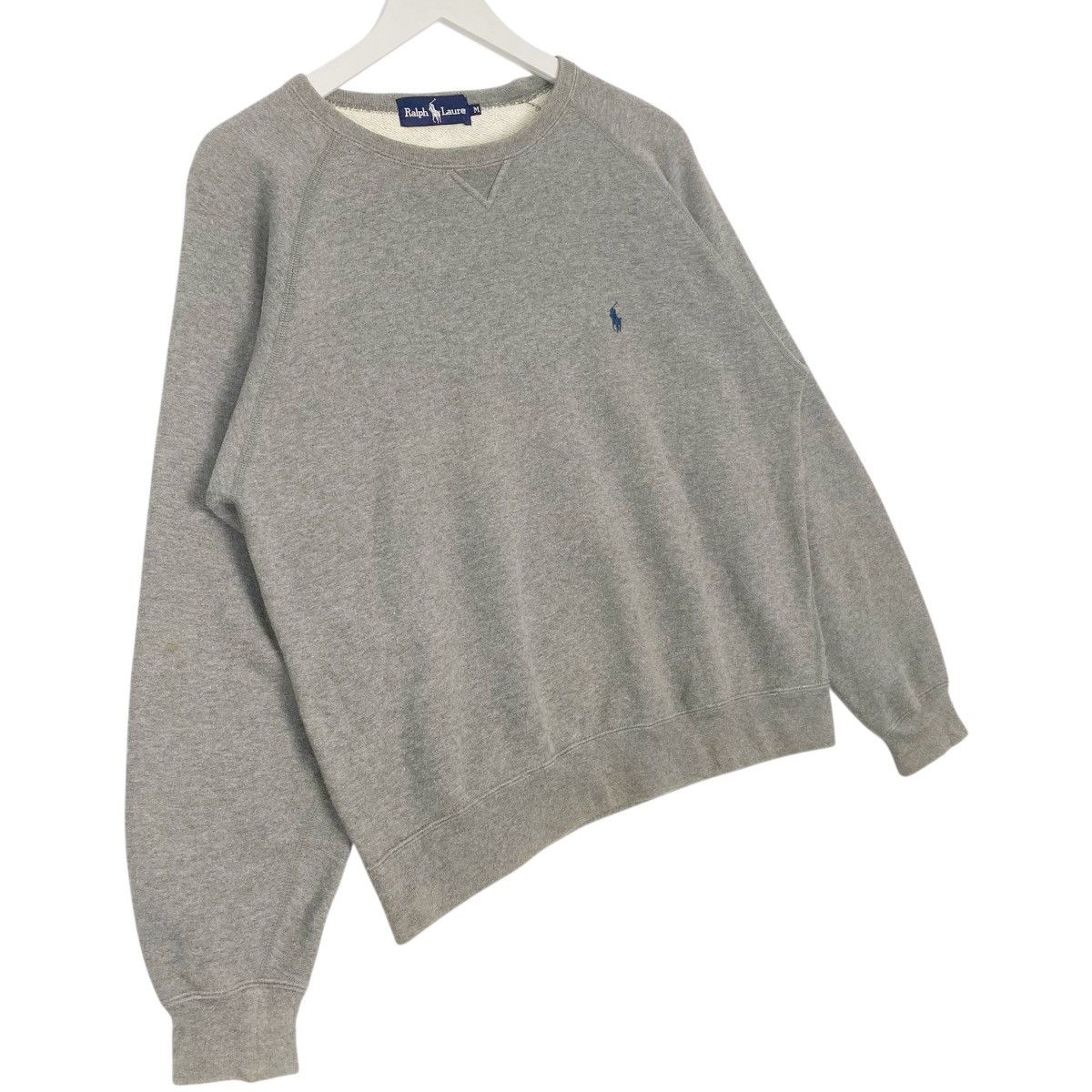 Other Vintage Polo Ralph Lauren Pony Sweatshirt Crewneck Gray Size US M / EU 48-50 / 2 - 3 Thumbnail