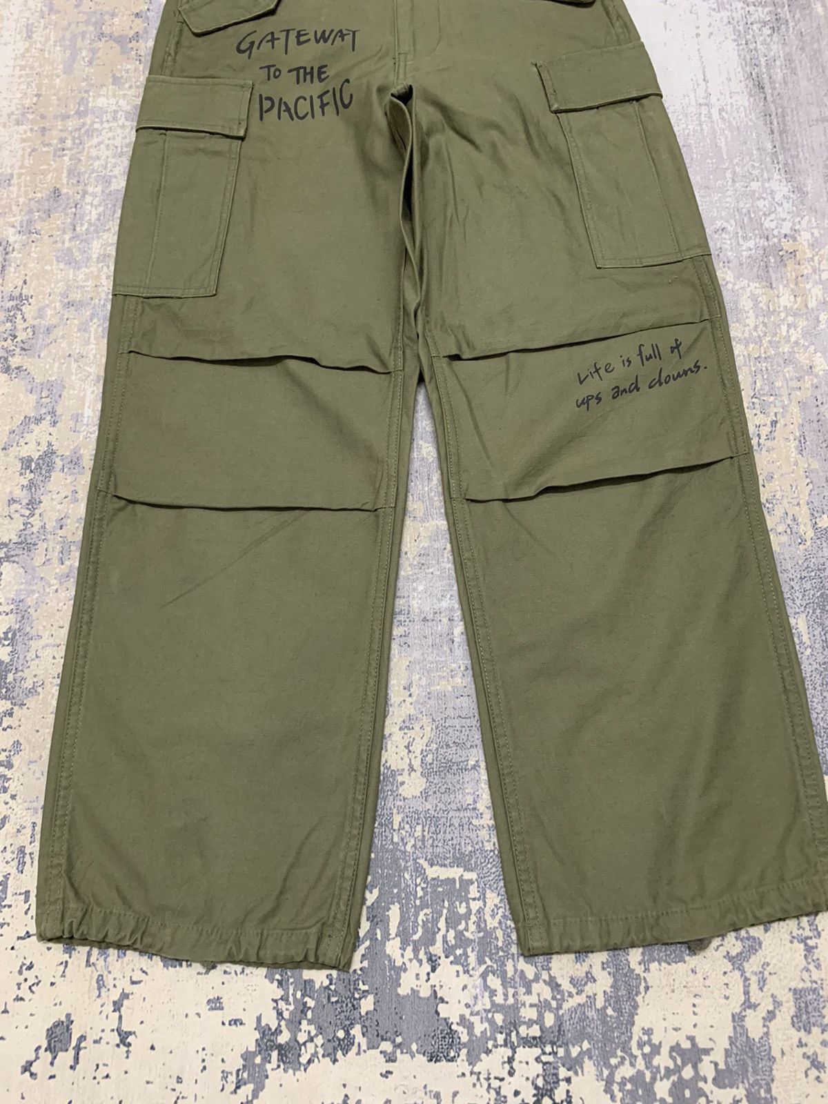 Avirex Seditionaries Anarchy Avirex Baggy Cargo Pant 30x28.5 Size US 30 / EU 46 - 5 Thumbnail