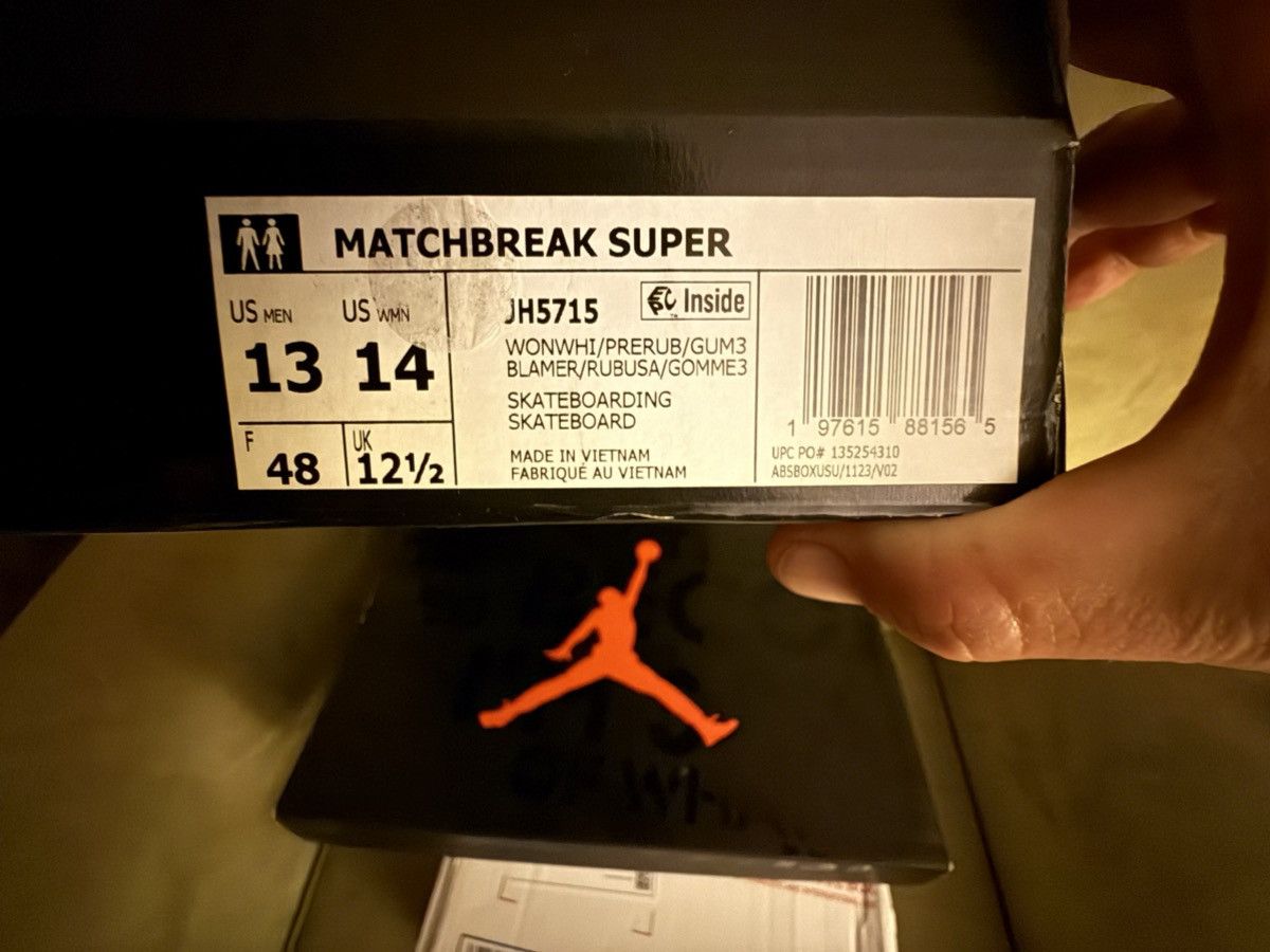 Adidas Adidas Matchbreak Super 13 streetwear skate shoes NEW w/ Box Size US 13 / EU 46 - 2 Thumbnail