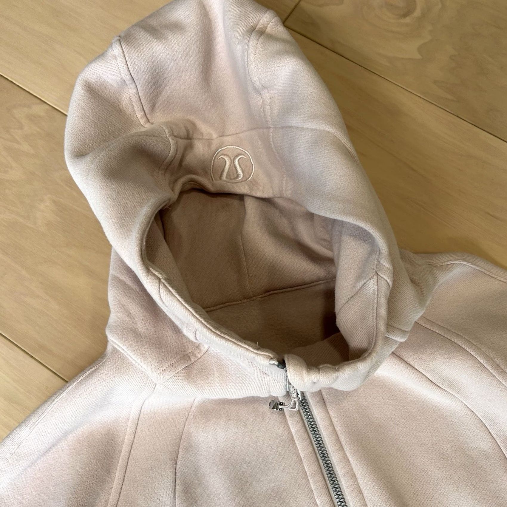 Lululemon VINTAGE Lululemon Scuba Hoodie Light Cotton Fleece Pink Women’s 6 Size M / US 6-8 / IT 42-44 - 3 Thumbnail