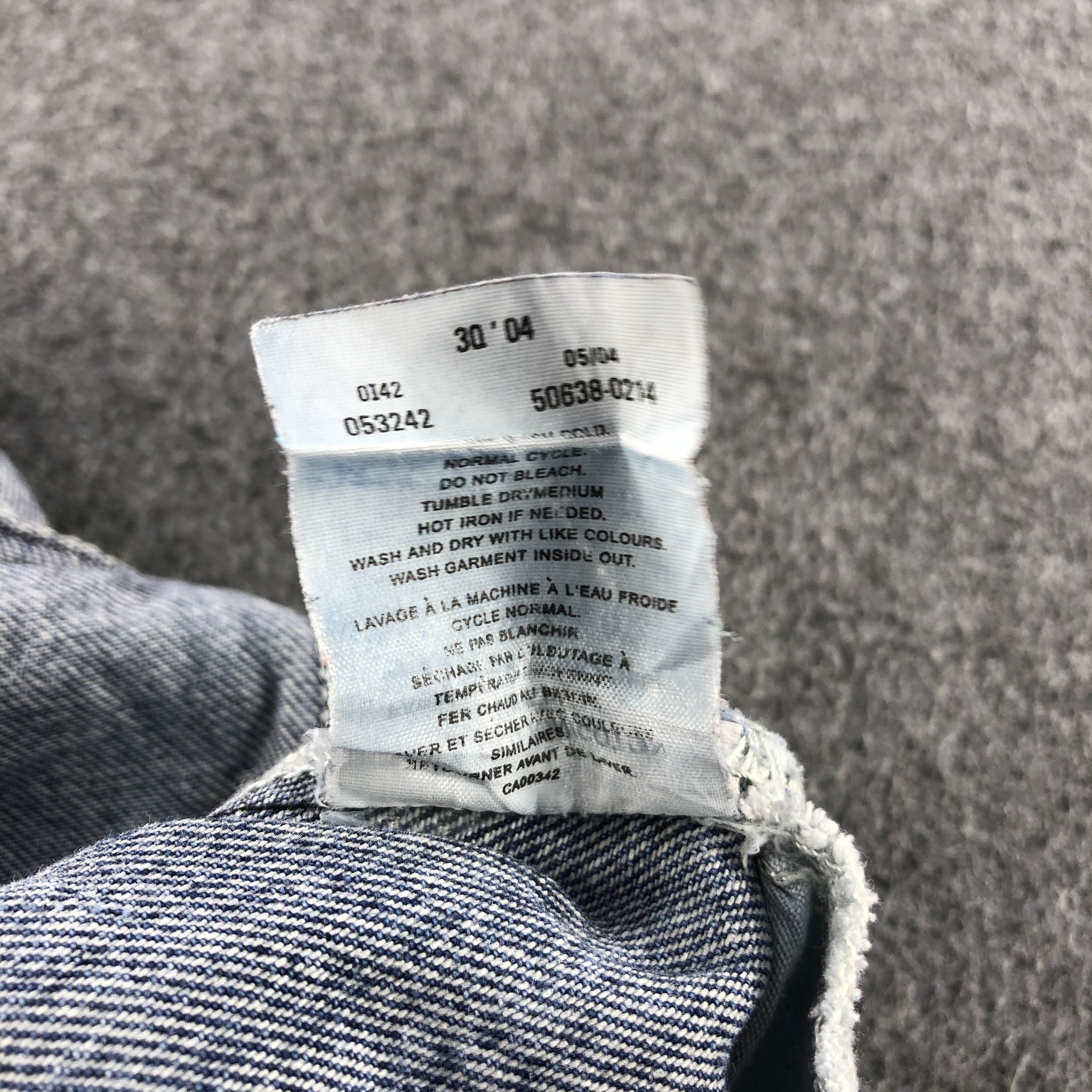 Levi's Vintage 90s Blue Wash Levis Orange Tab Jeans-J1221 Size US 30 / EU 46 - 11 Thumbnail