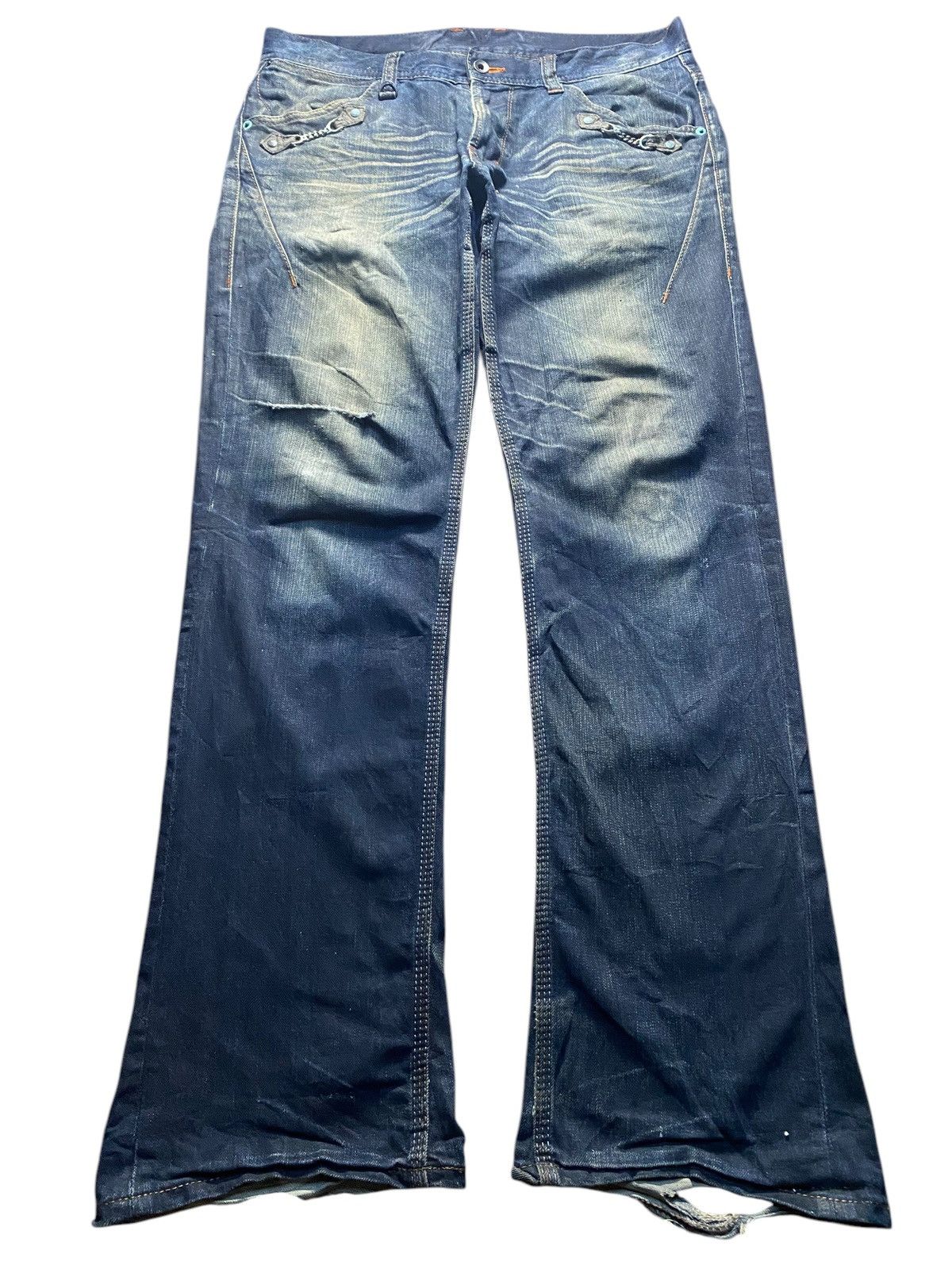 HIDEAWAYS Flare Jeans Hideaways Nicole Strecth Denim Poem Bootcut Size US 36 / EU 52 - 2 Thumbnail